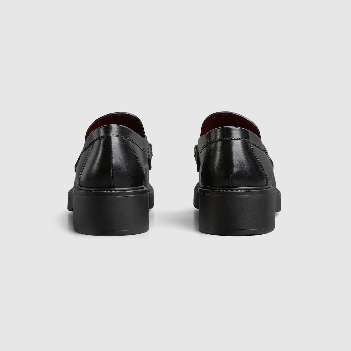 Women's loafer with Horsebit with lug sole - 4