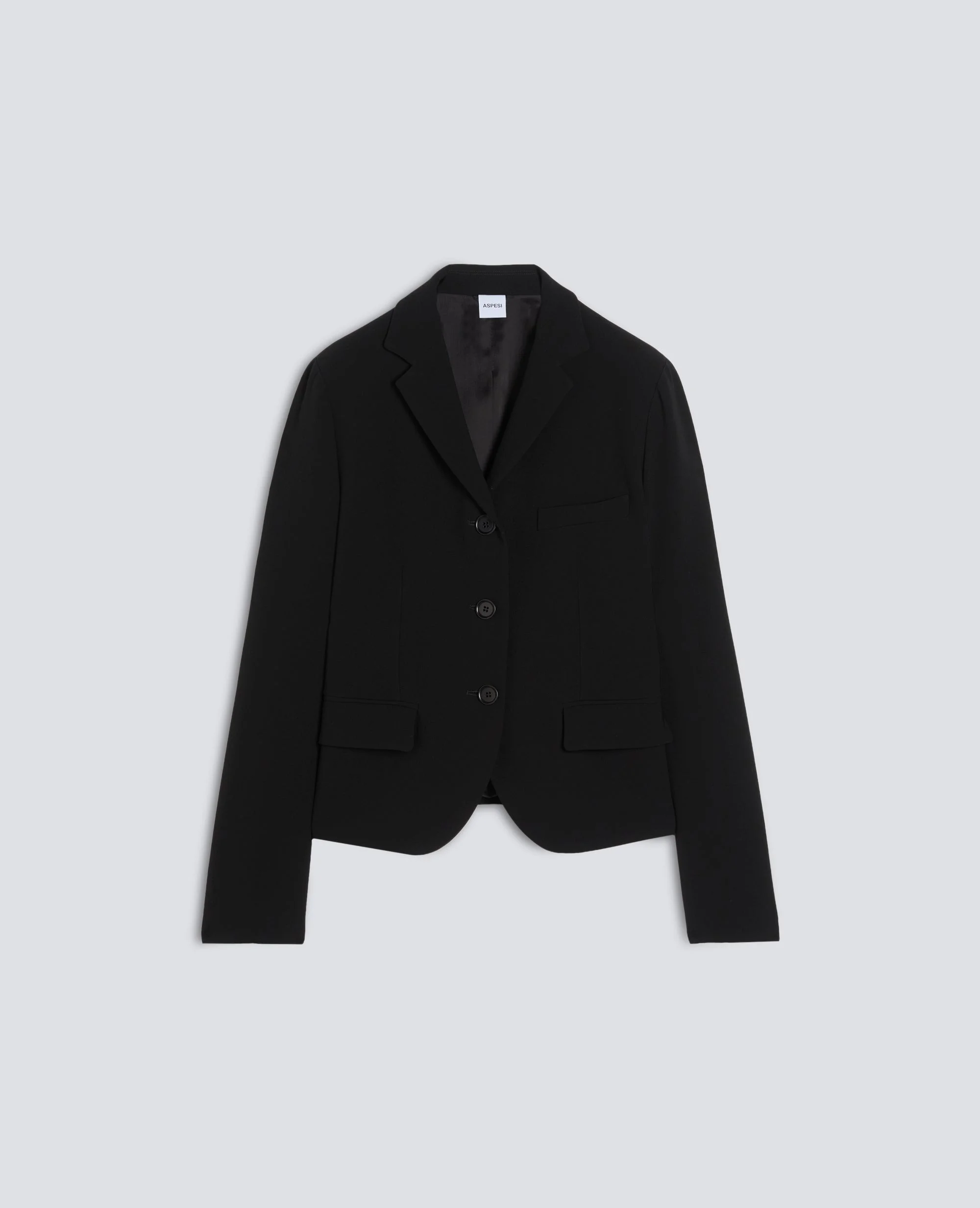 CREPE CADY SINGLE-BREASTED JACKET - 1