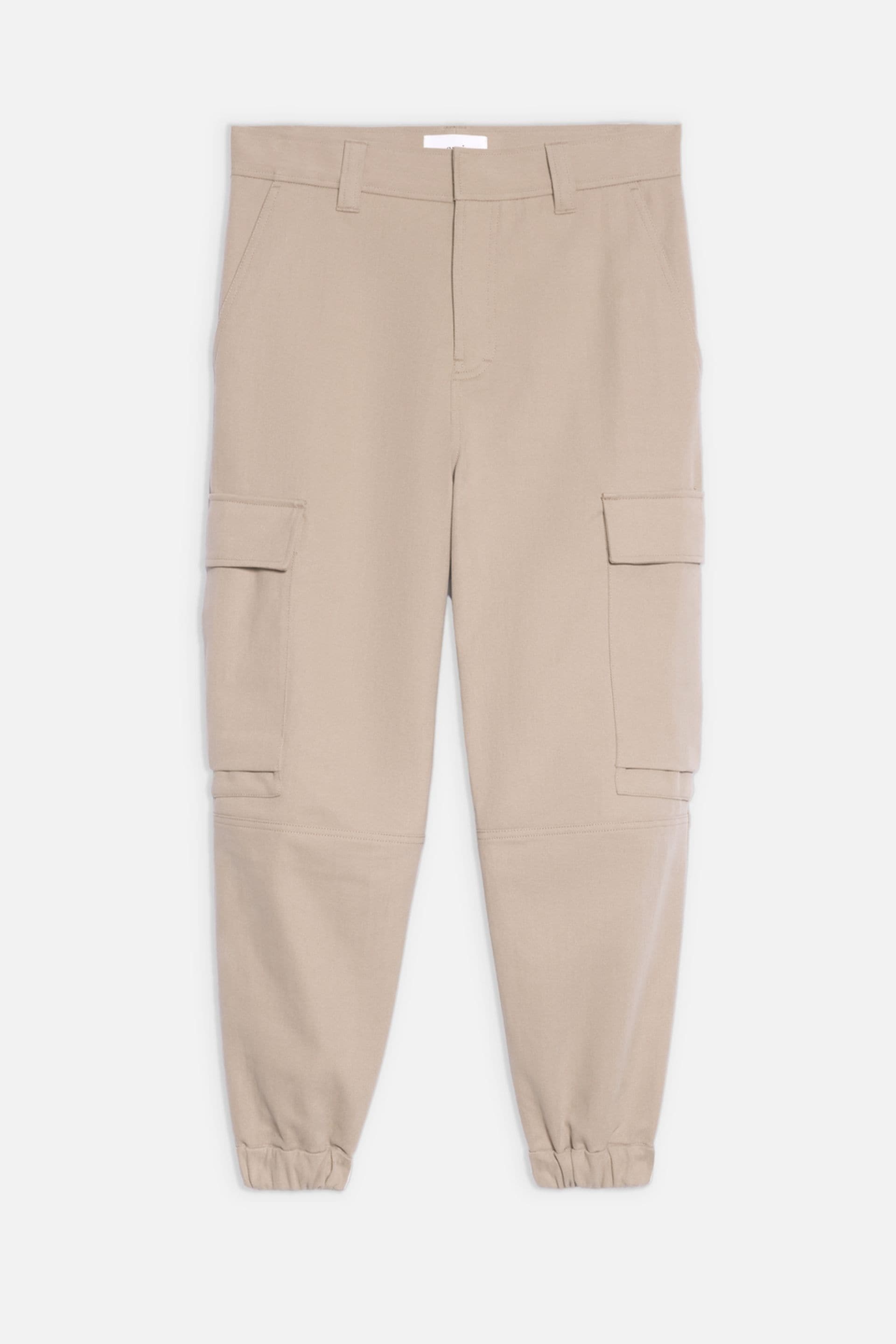 Cargo Pant With Elasticated Ankles - 1