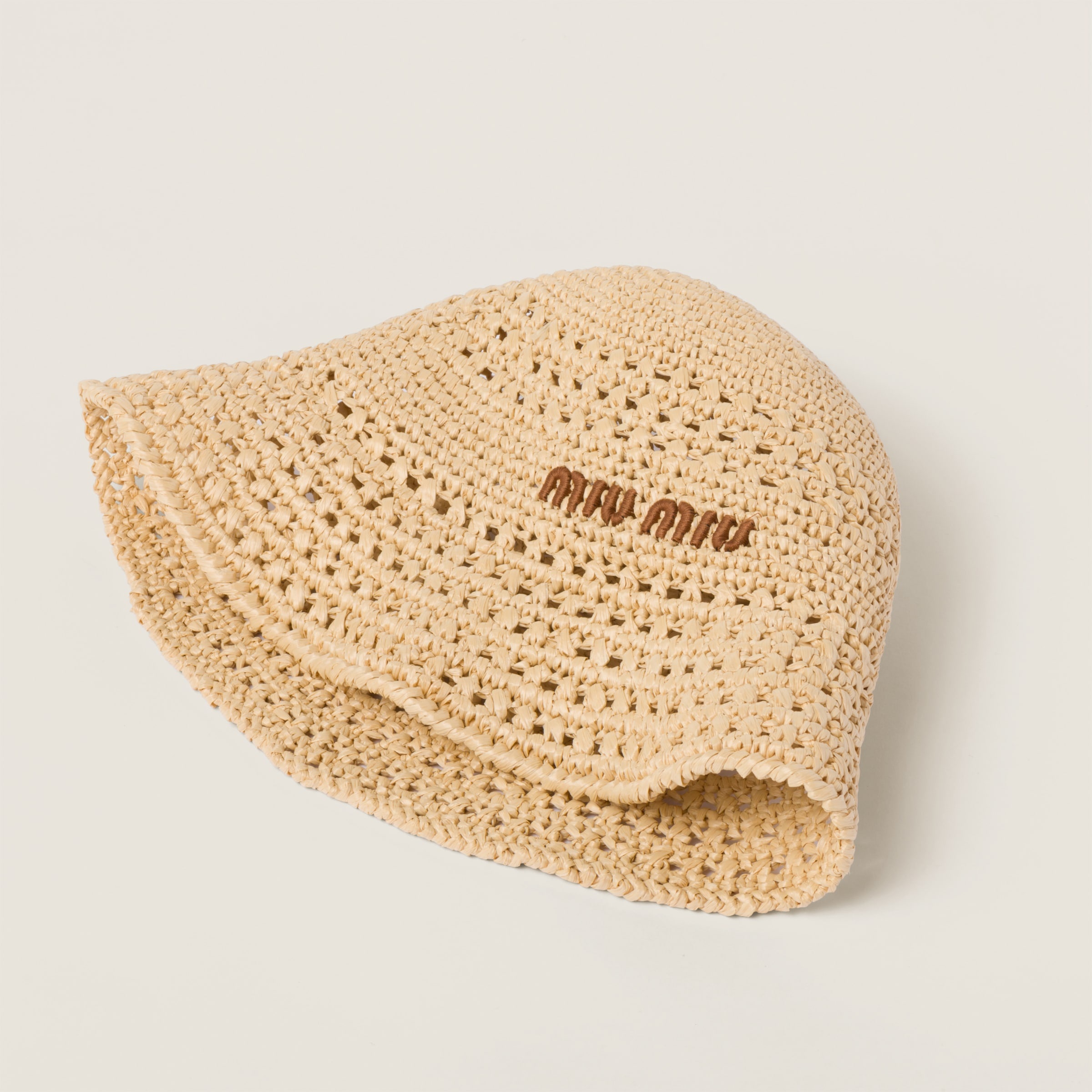 Woven fabric hat - 3