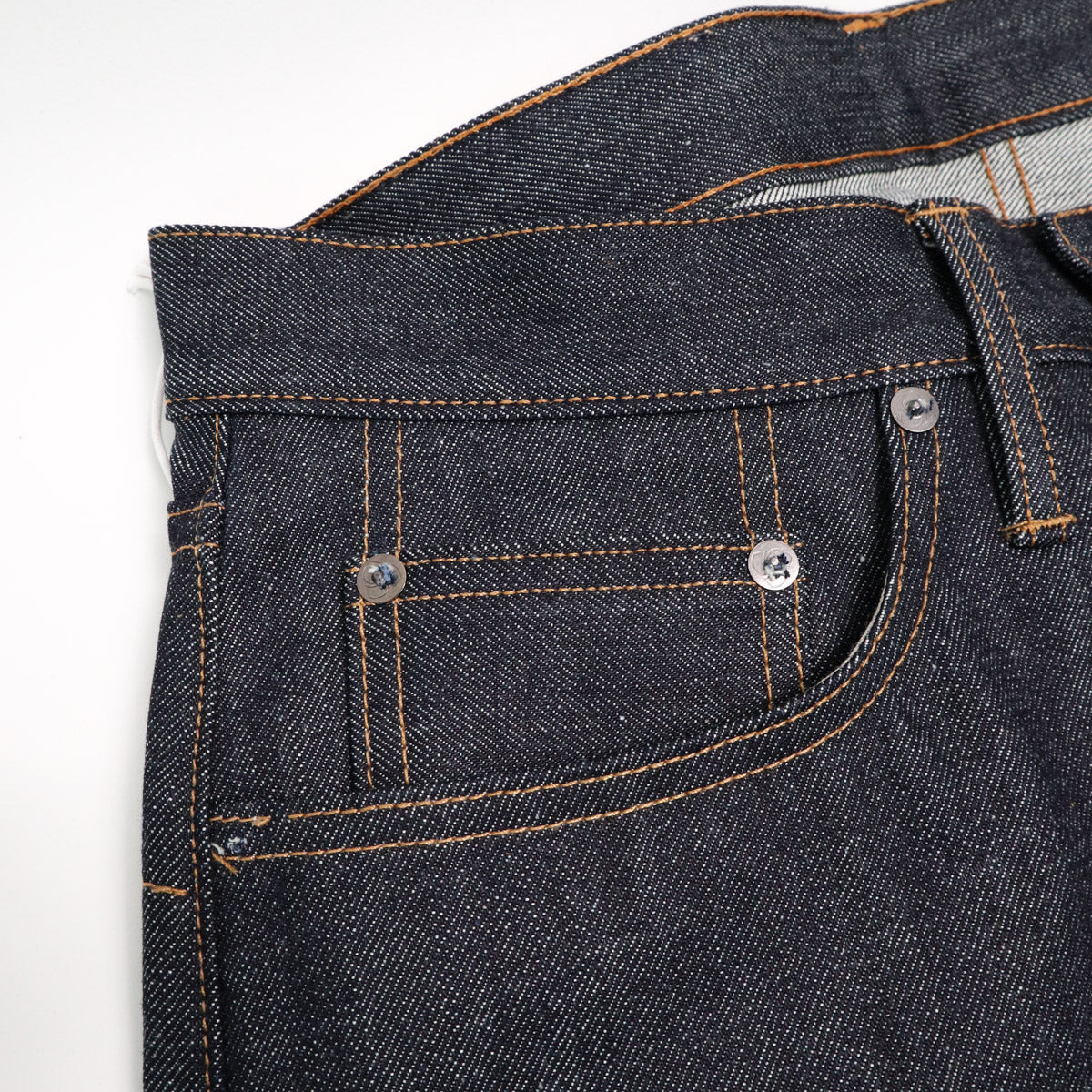 CS-100x Classic Straight Indigo Selvedge Denim - 6
