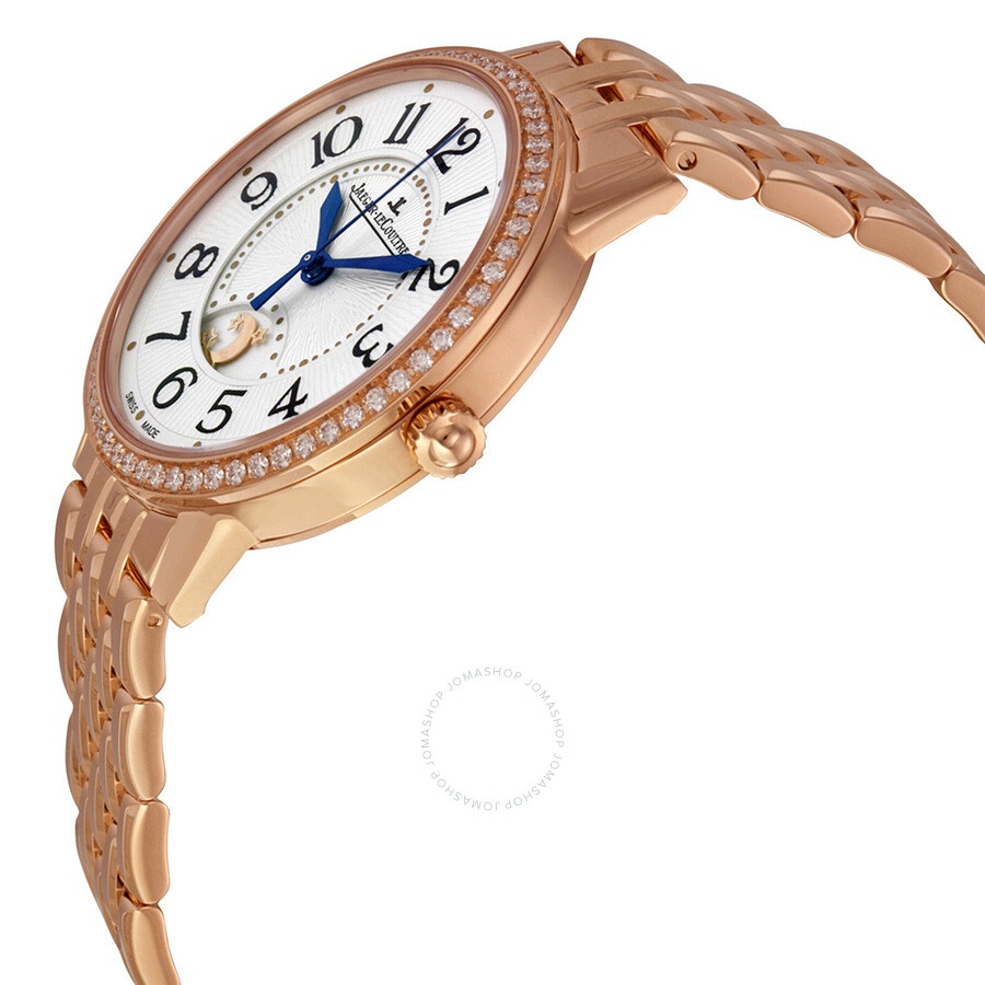 Jaeger LeCoultre Rendez-Vous Silver Dial 18kt Rose Gold Ladies Watch Q3442120 - 2