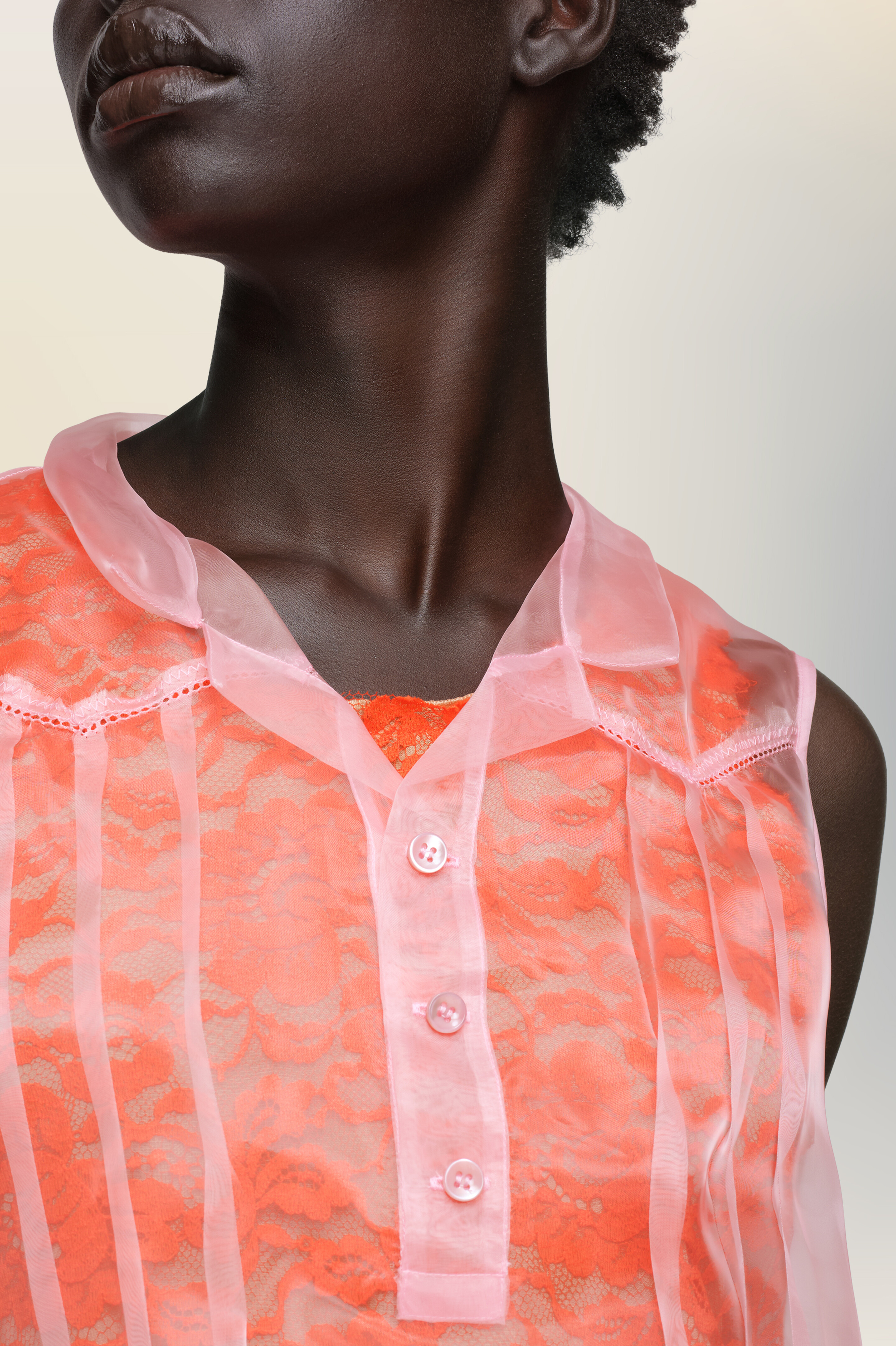 Sheer tea dress - 6