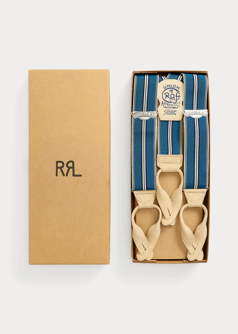 RRL by Ralph Lauren Print Stretch Braces outlook