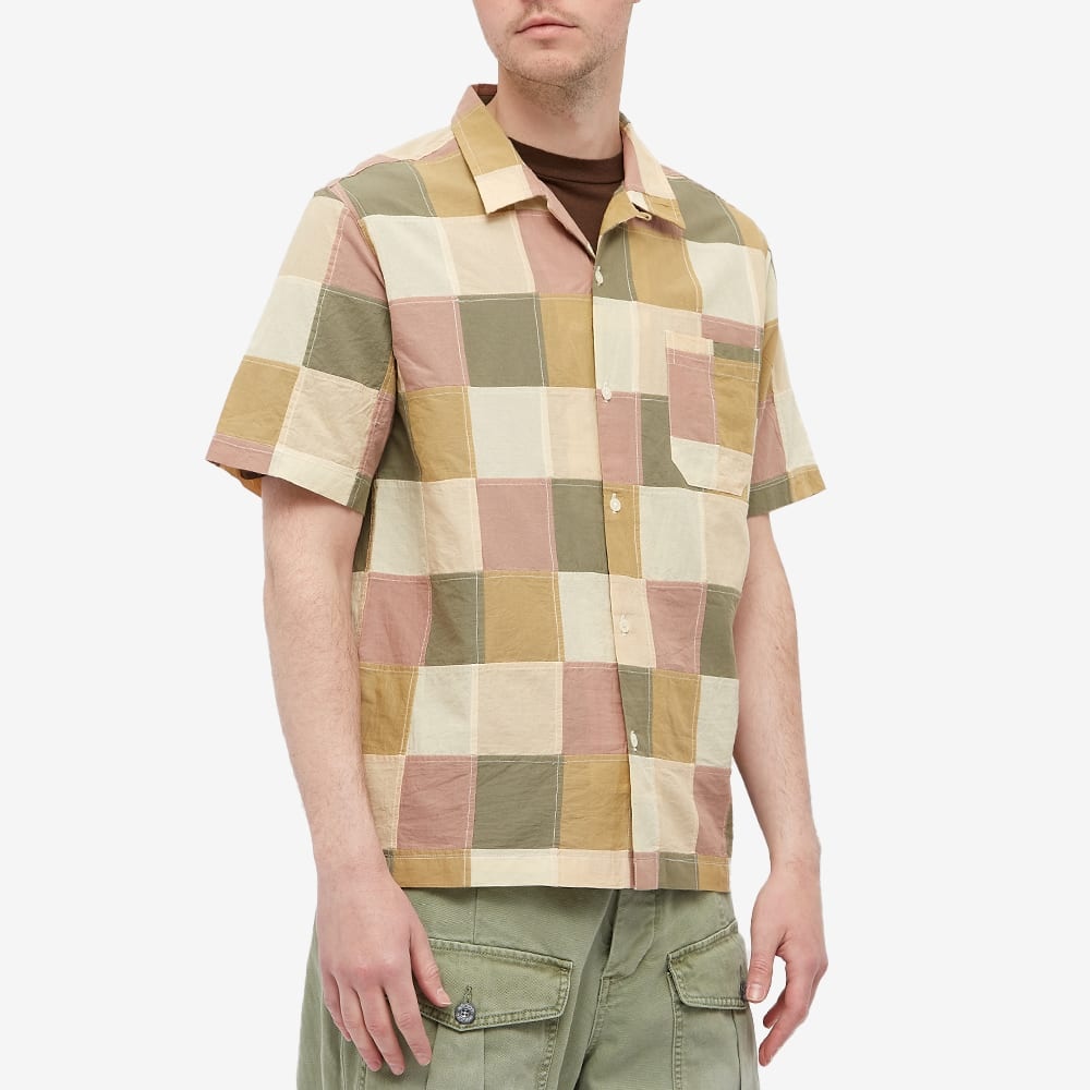 Universal Works Patchwork Check Road Shirt - 4