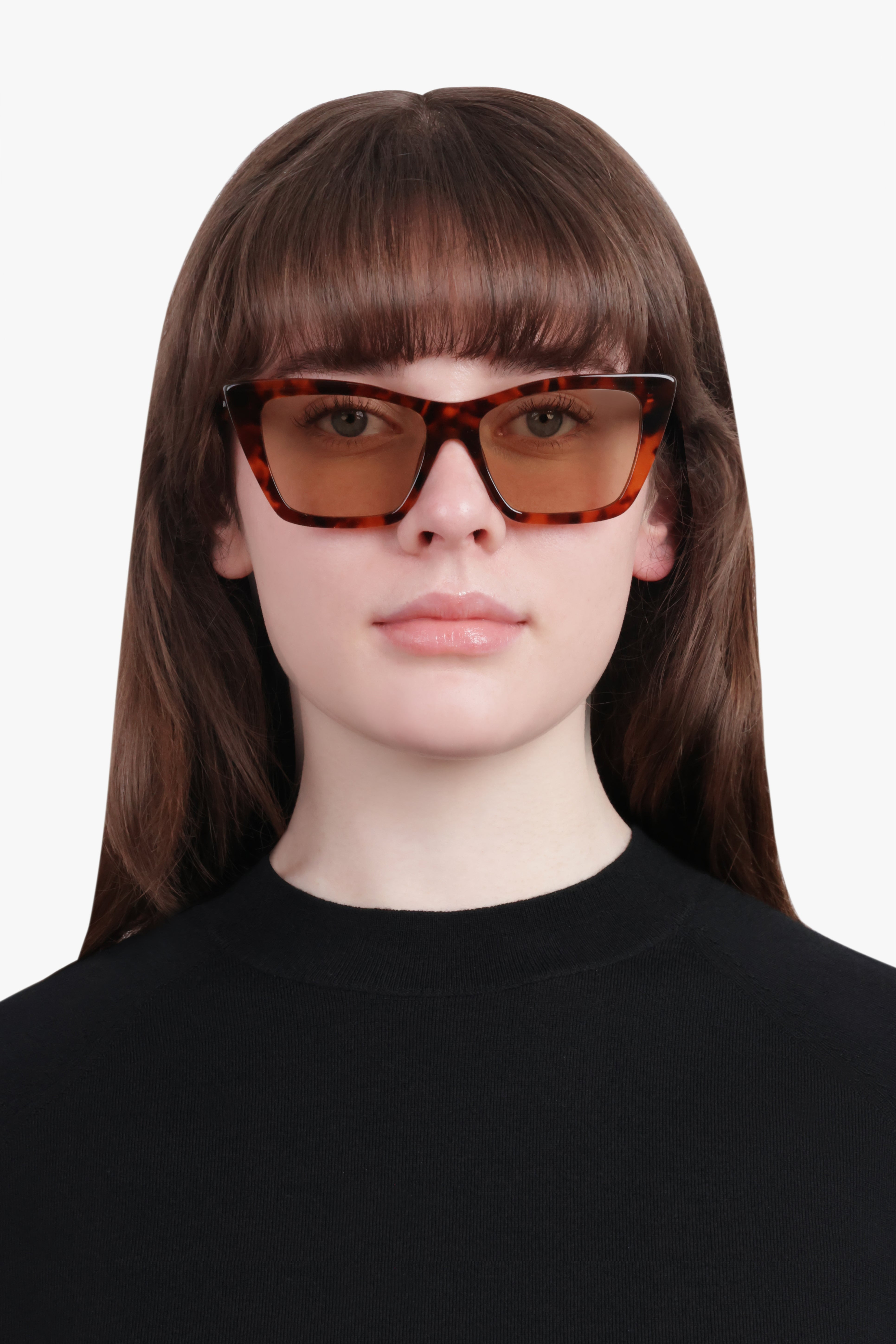 SL 276 MICA CAT EYE SUNGLASSES | SPOTTED HAVANA - 4