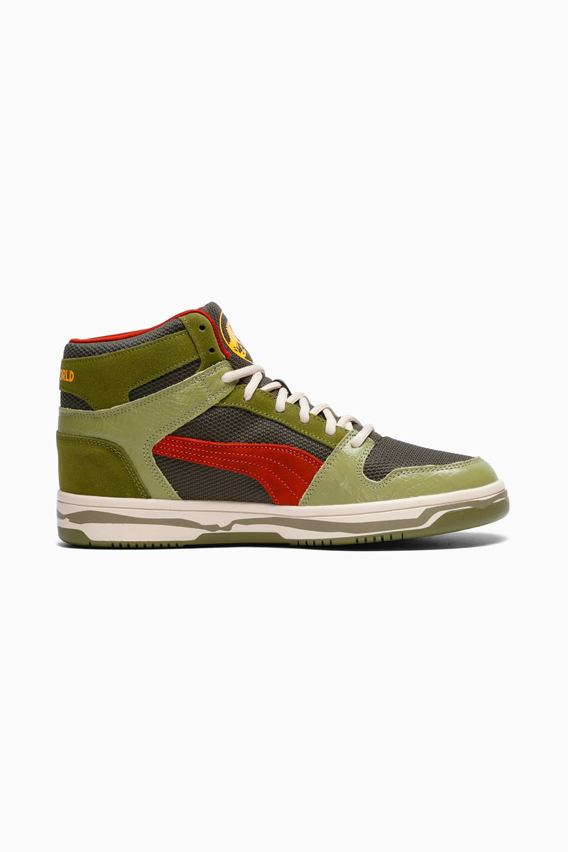 PUMA x JURASSIC WORLD Rebound Layup Men's Mid-Top Sneakers 5