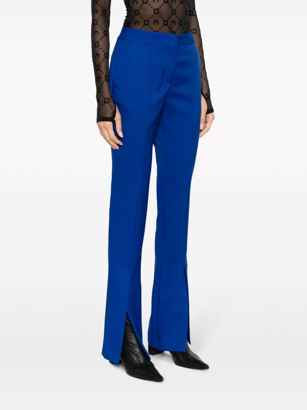 slit tailored trousers - 3