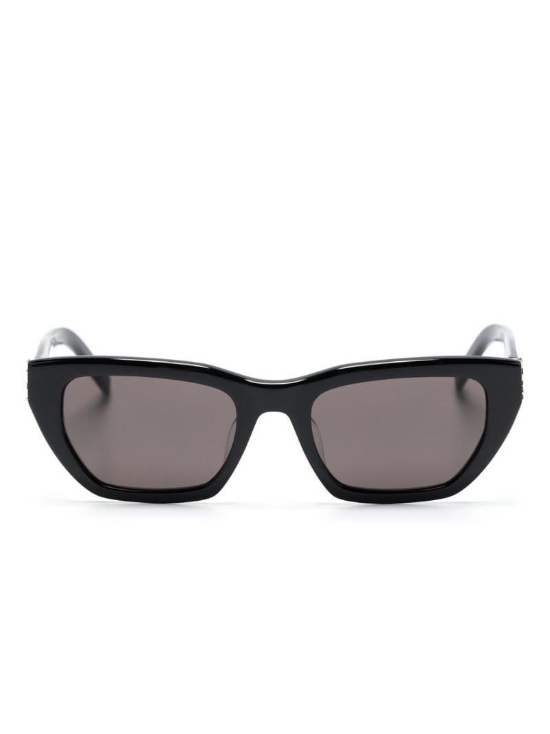 logo-plaque cat-eye sunglasses 1