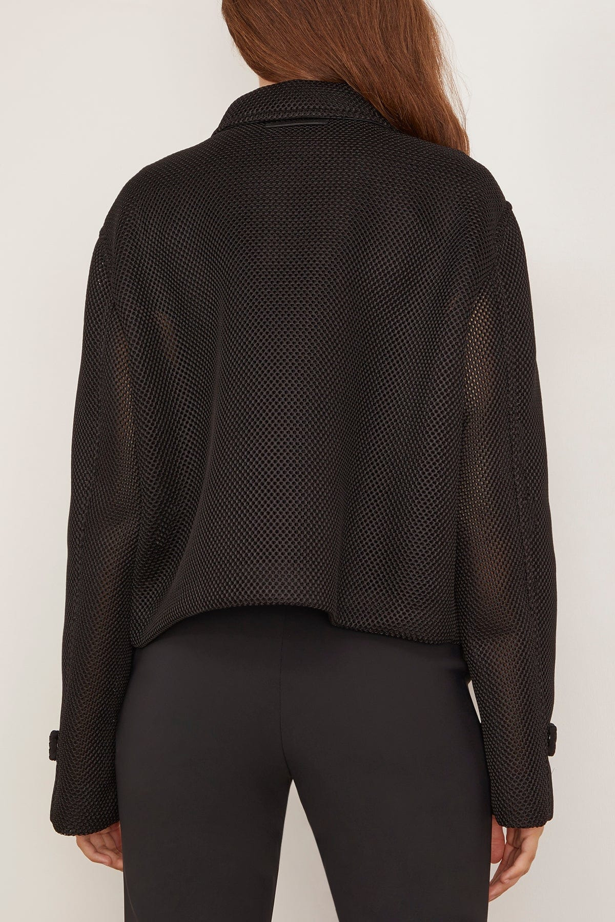 Strenna Jersey Jacket in Black - 4
