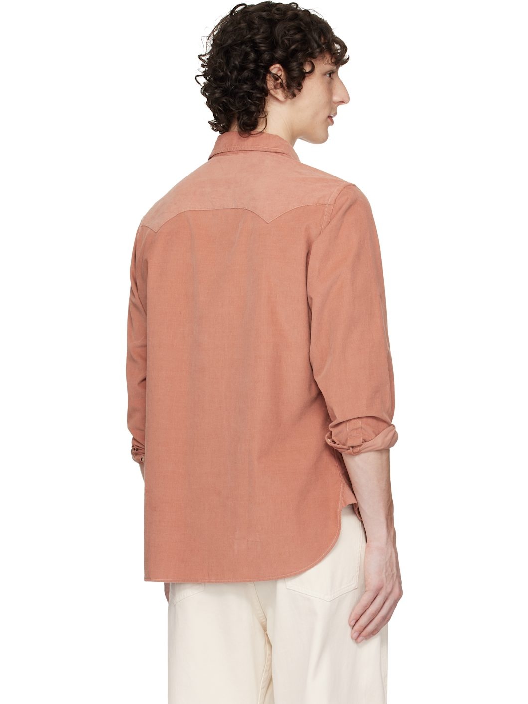 Pink Two-Pocket Western Shirt - 3