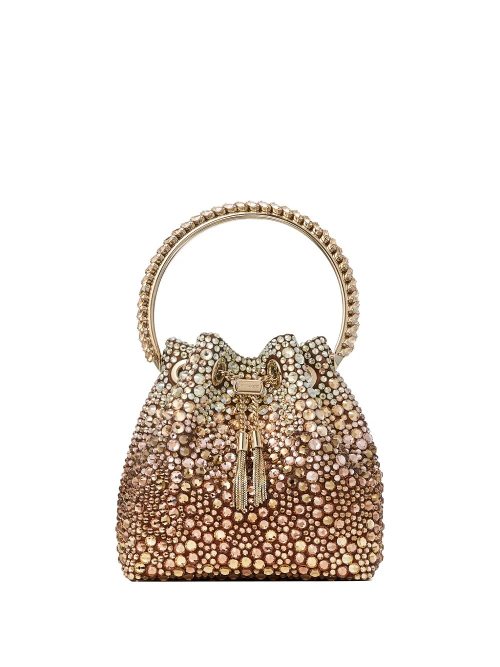 Bon Bon crystal-embellished mini bag - 1