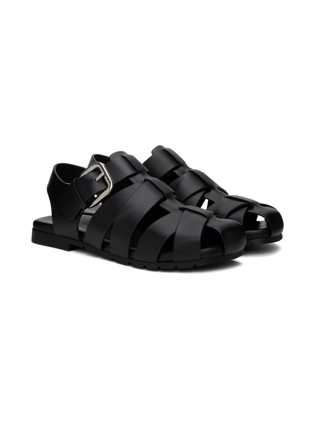 Black Alfie Sandals - 4
