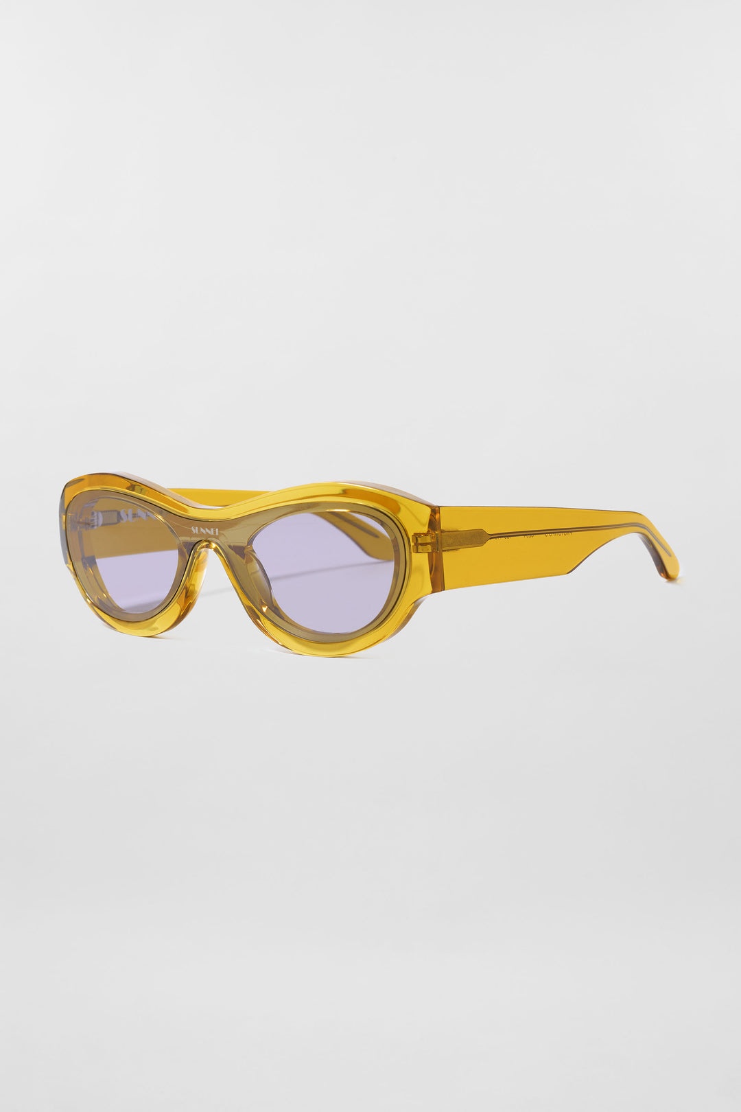 PROTOTIPO 5 SUNGLASSES / transparent mustard - 2