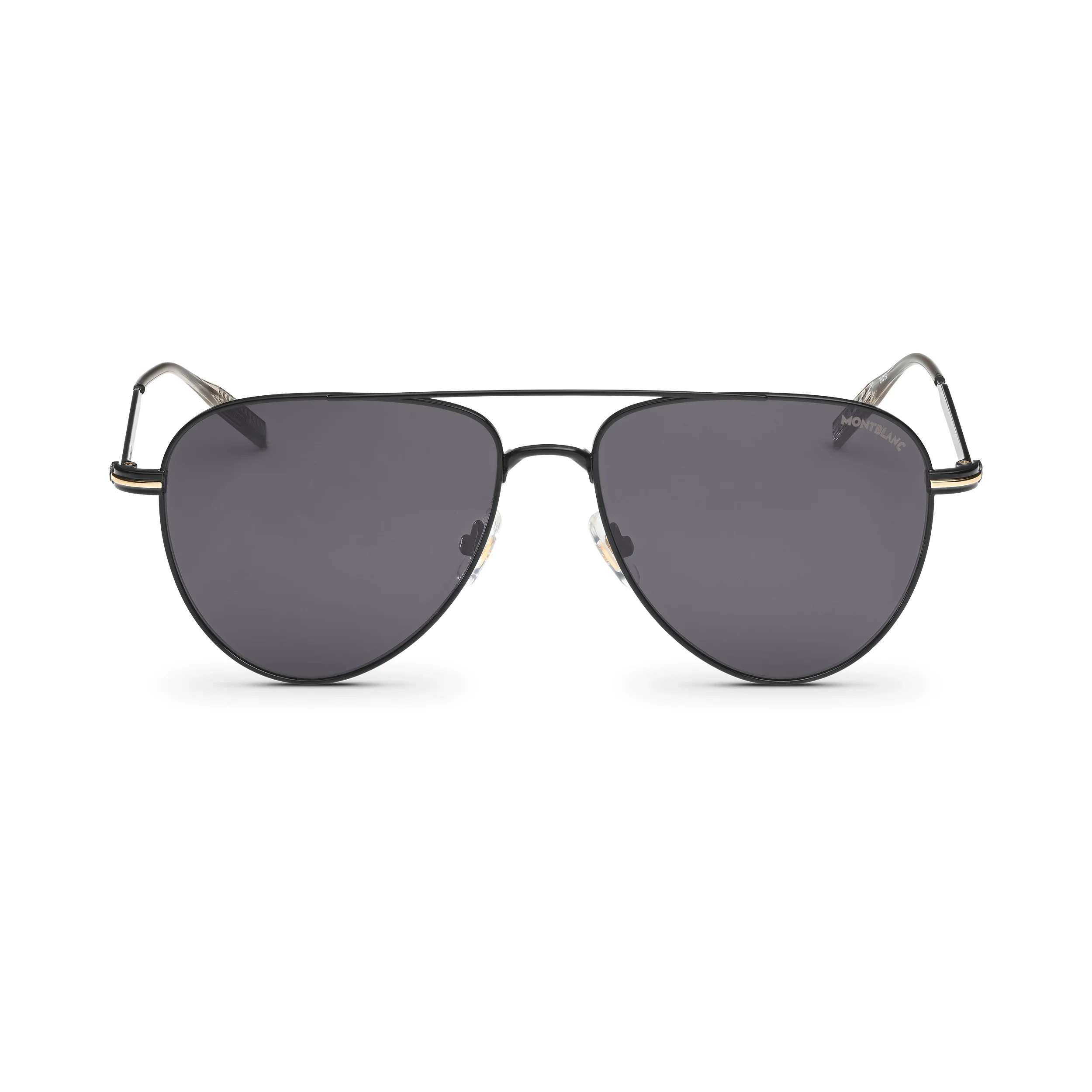 SQUARED SUNGLASSES WITH BLACK COLORED METAL FRAME - 1