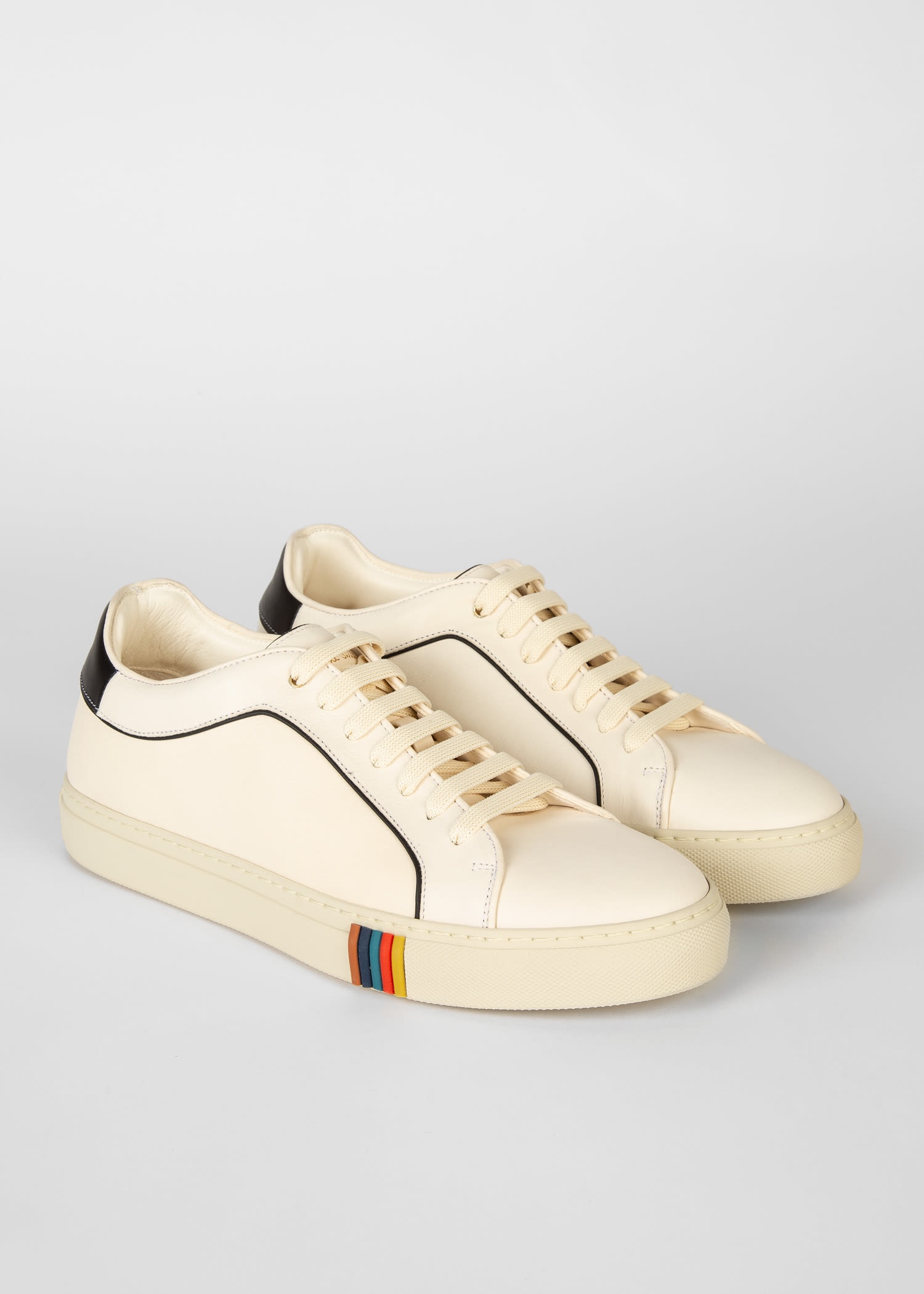 'Basso' Sneakers With Black Trim - 4