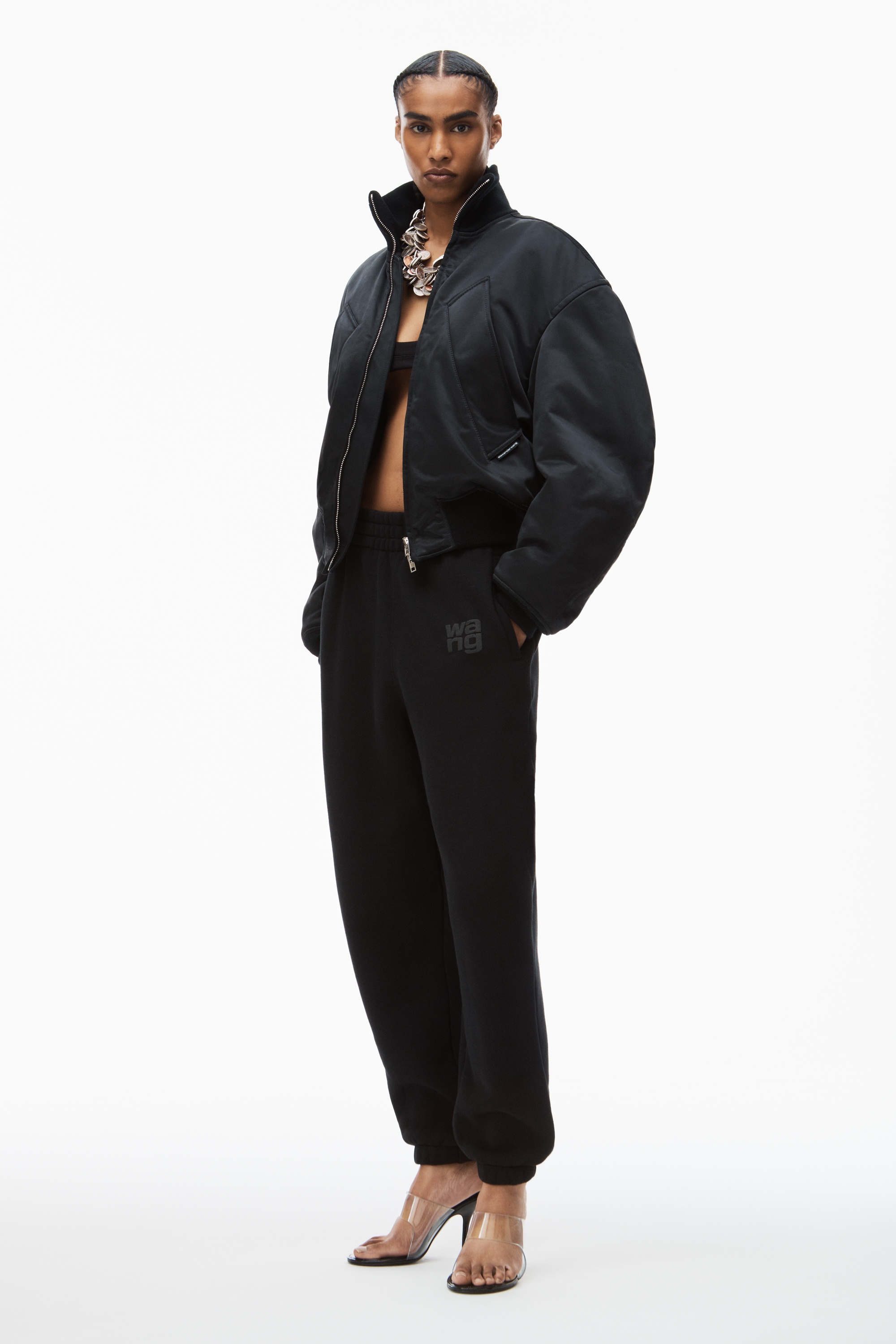 PUFF LOGO SWEATPANT IN STRUCTURED TERRY - 2