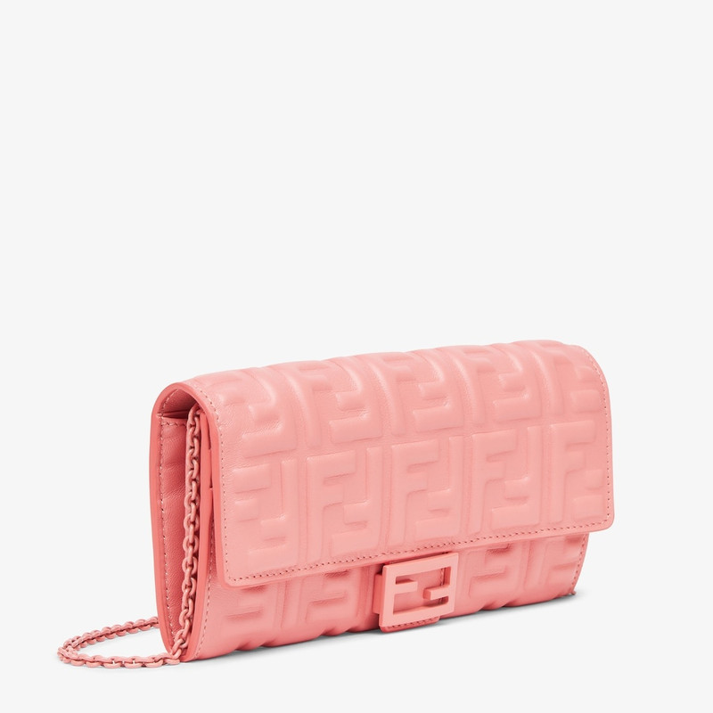 FENDI Baguette Continental Wallet With Chain outlook