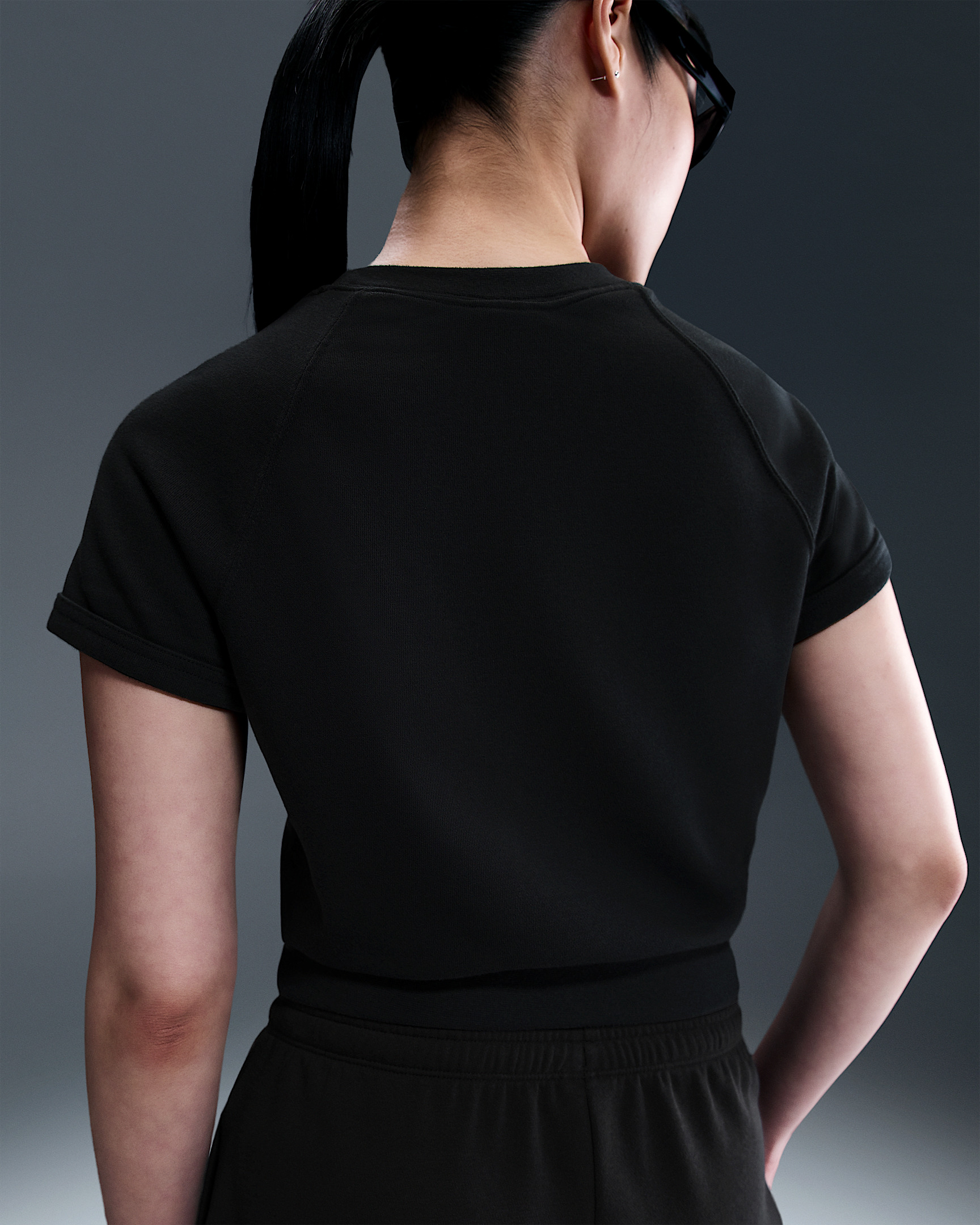 Nike Sportswear Chill Terry Women's Short-Sleeve French Terry Top - 2