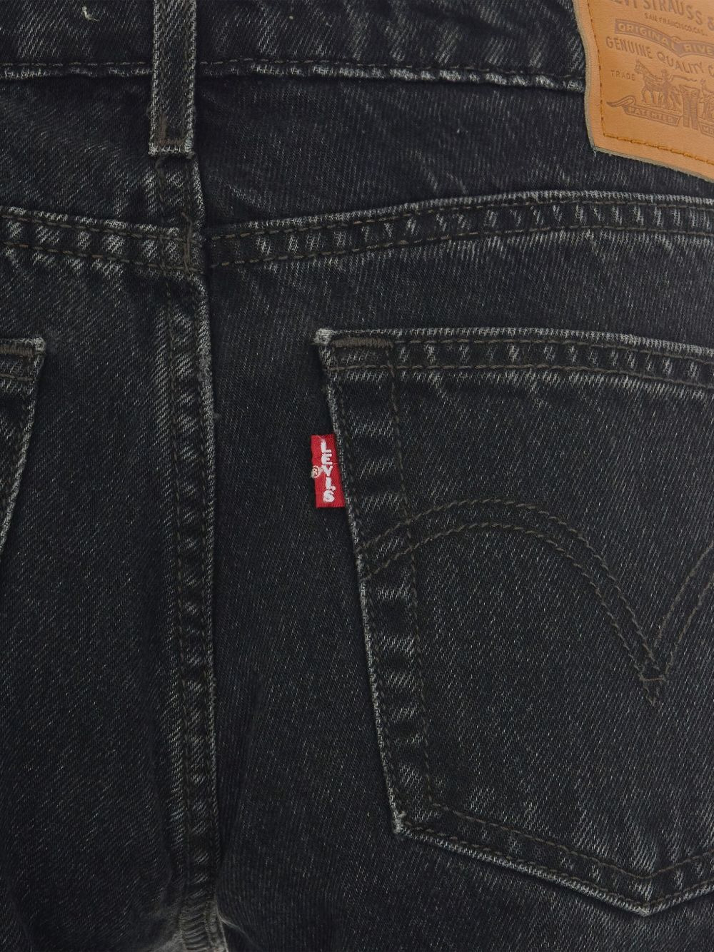 low-rise straight-leg jeans - 3
