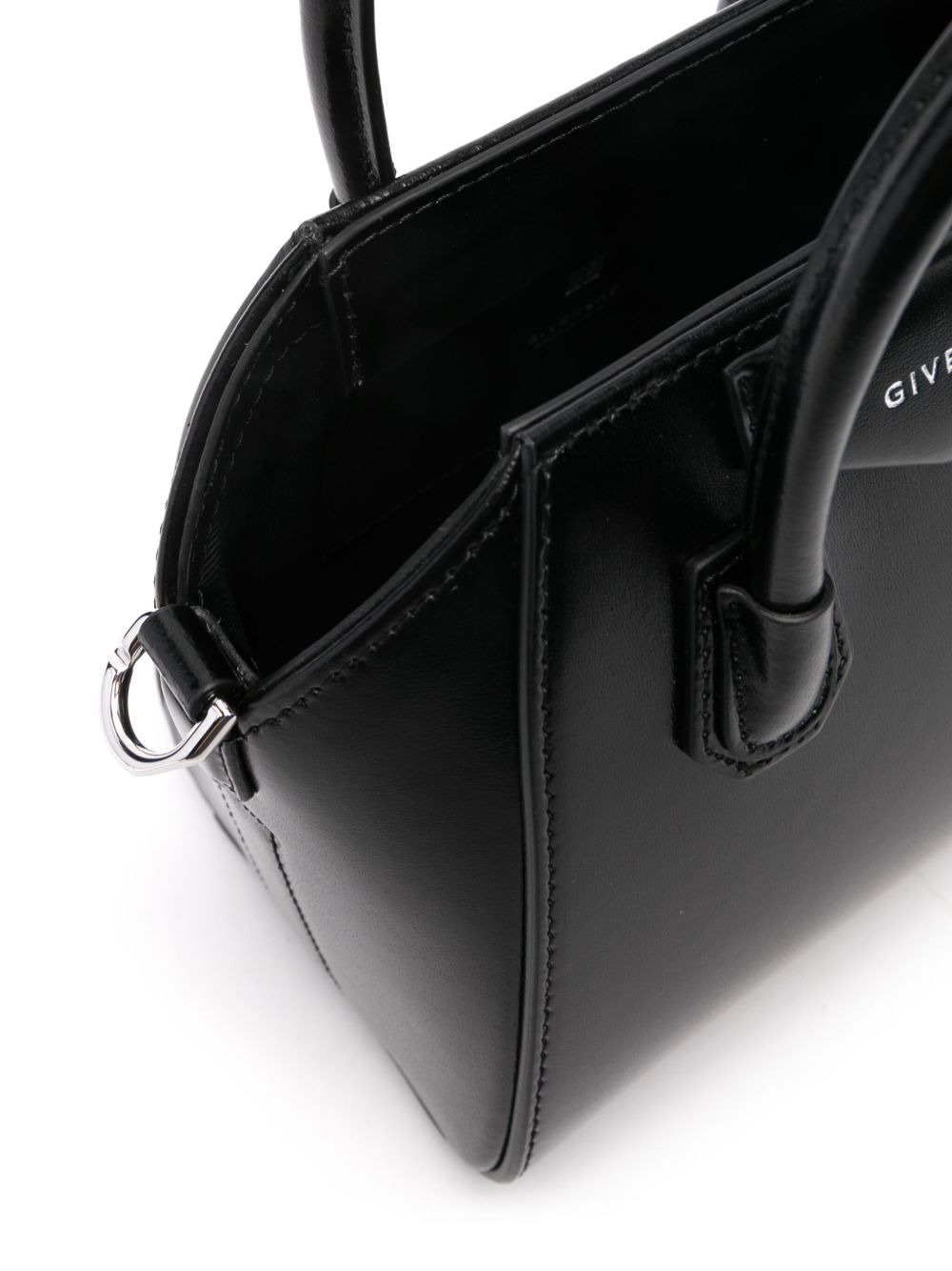 mini Antigona leather tote bag - 5