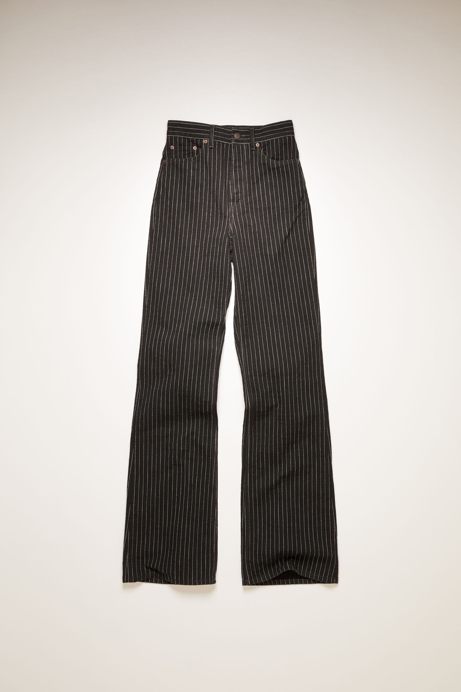 High-rise bootcut jeans black - 1