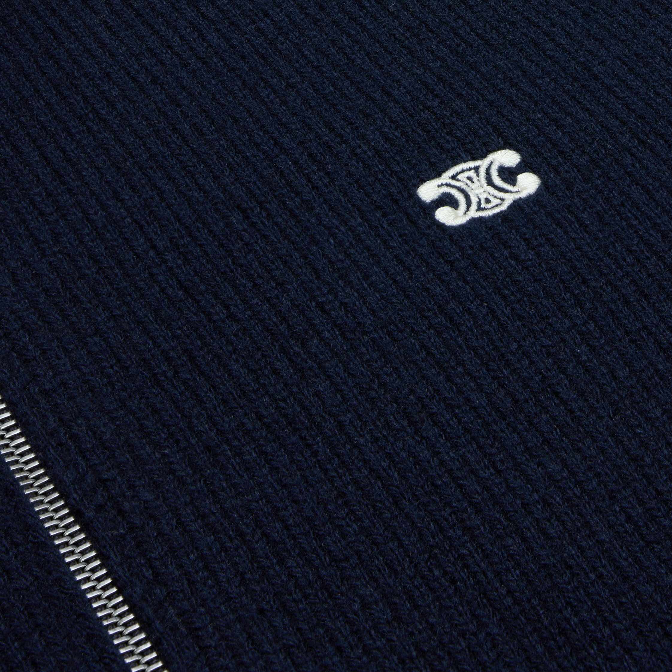 triomphe trucker sweater in wool cashmere - 4
