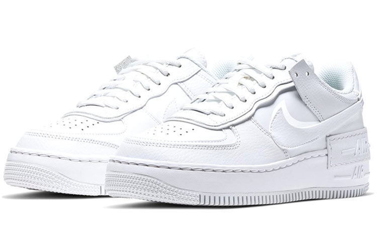 (WMNS) Nike Air Force 1 Shadow 'Triple White' CI0919-100 - 3