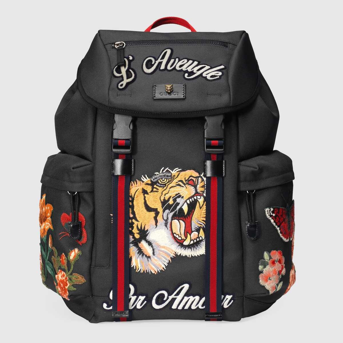 Backpack with embroidery - 1