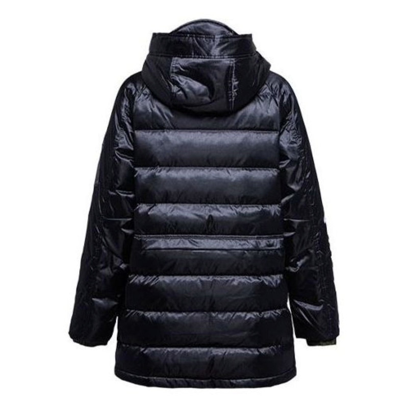 Converse (WMNS) Converse Iridescent Sideline Down Fill Jacket 'Black' 10006987-A02 outlook