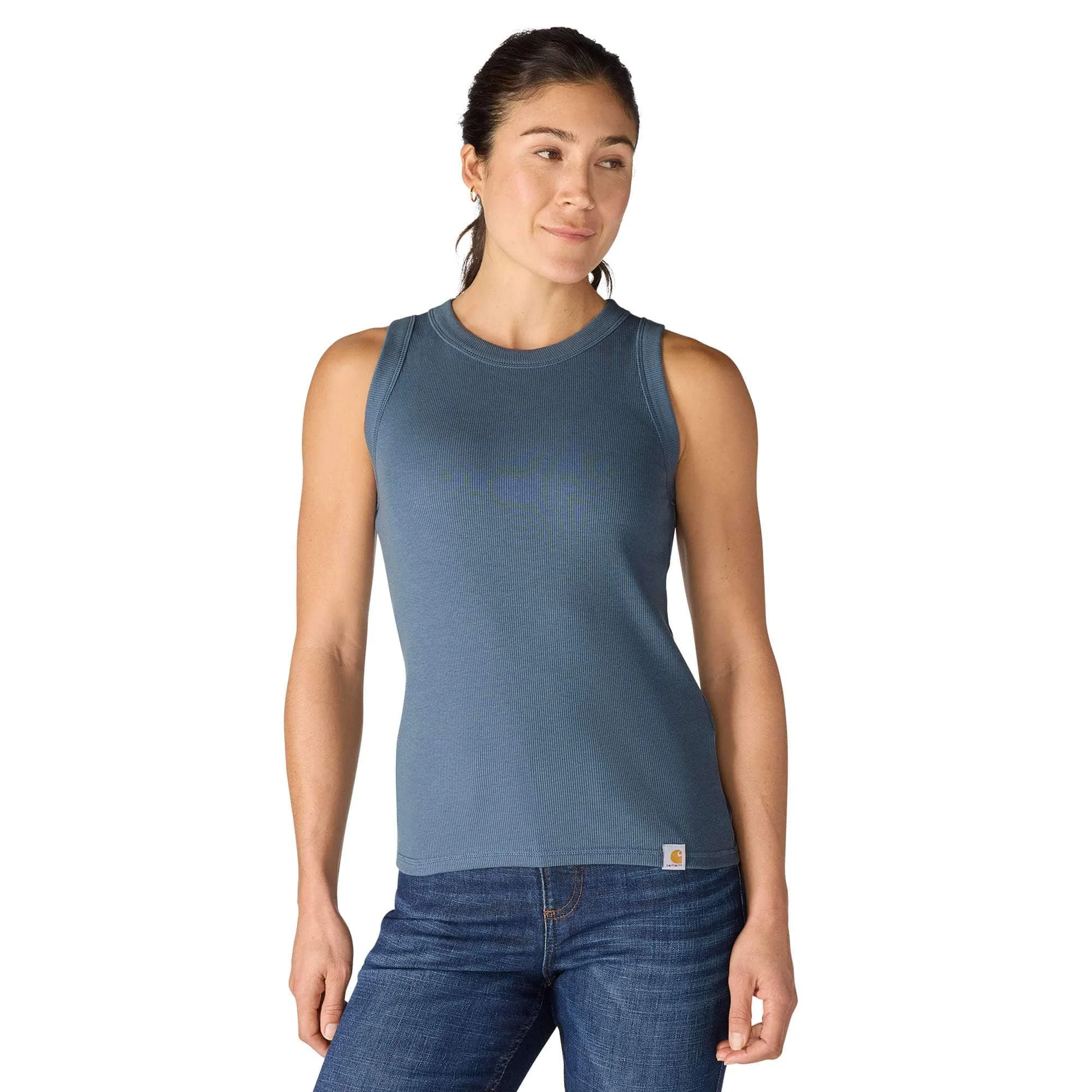 Women's TENCEL™ Fiber Series Fitted Ribbed Tank - 1
