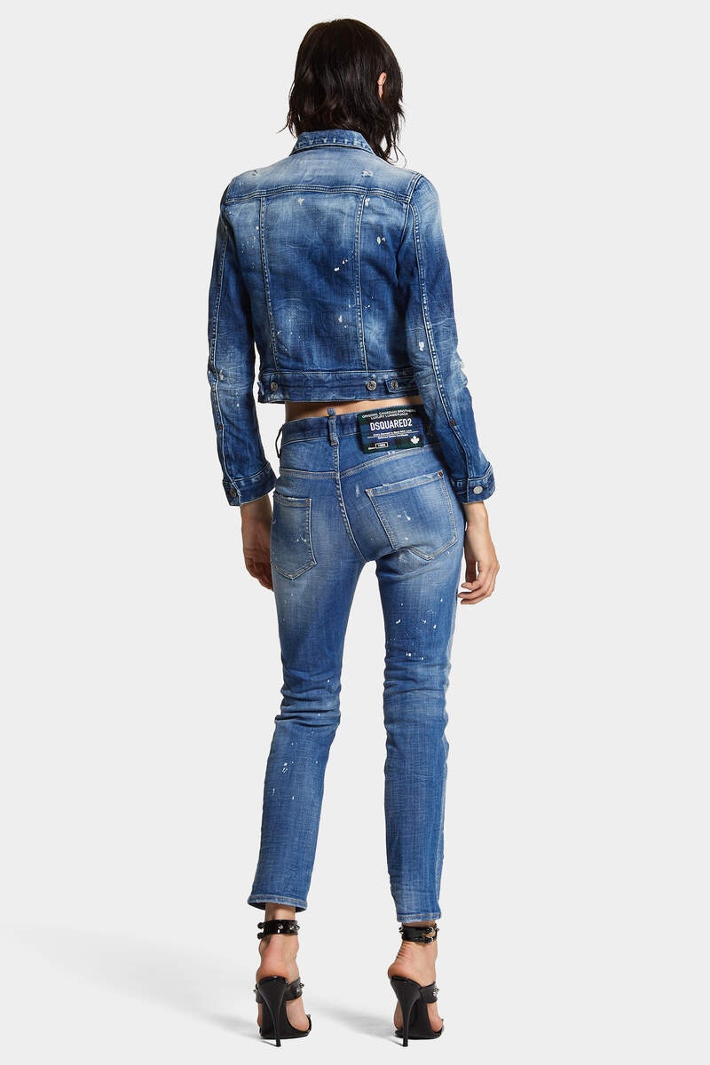 LIGHT HERITAGE WASH COOL GIRL JEANS - 4