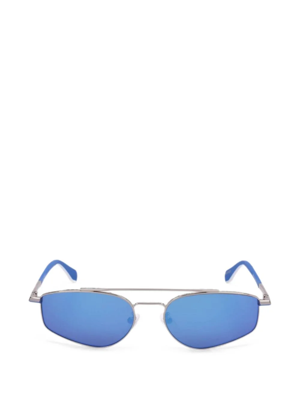 geometric-frame sunglasses - 1