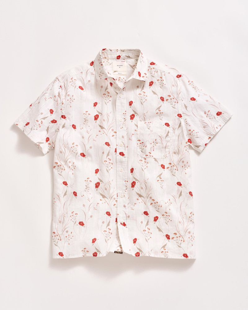 Short Sleeve Textural Poppy Treme Shirt 1