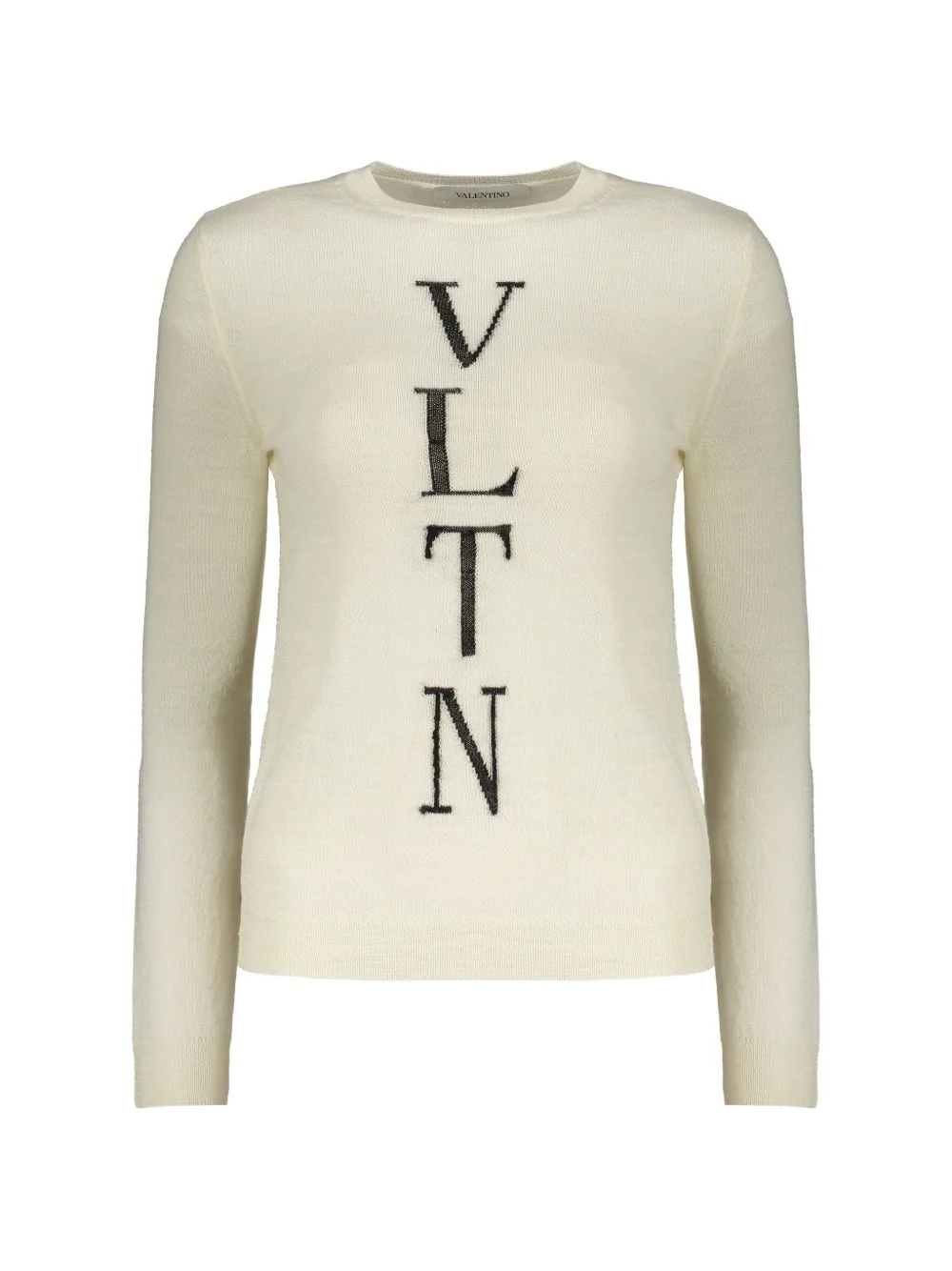 wool crew-neck sweater - 1