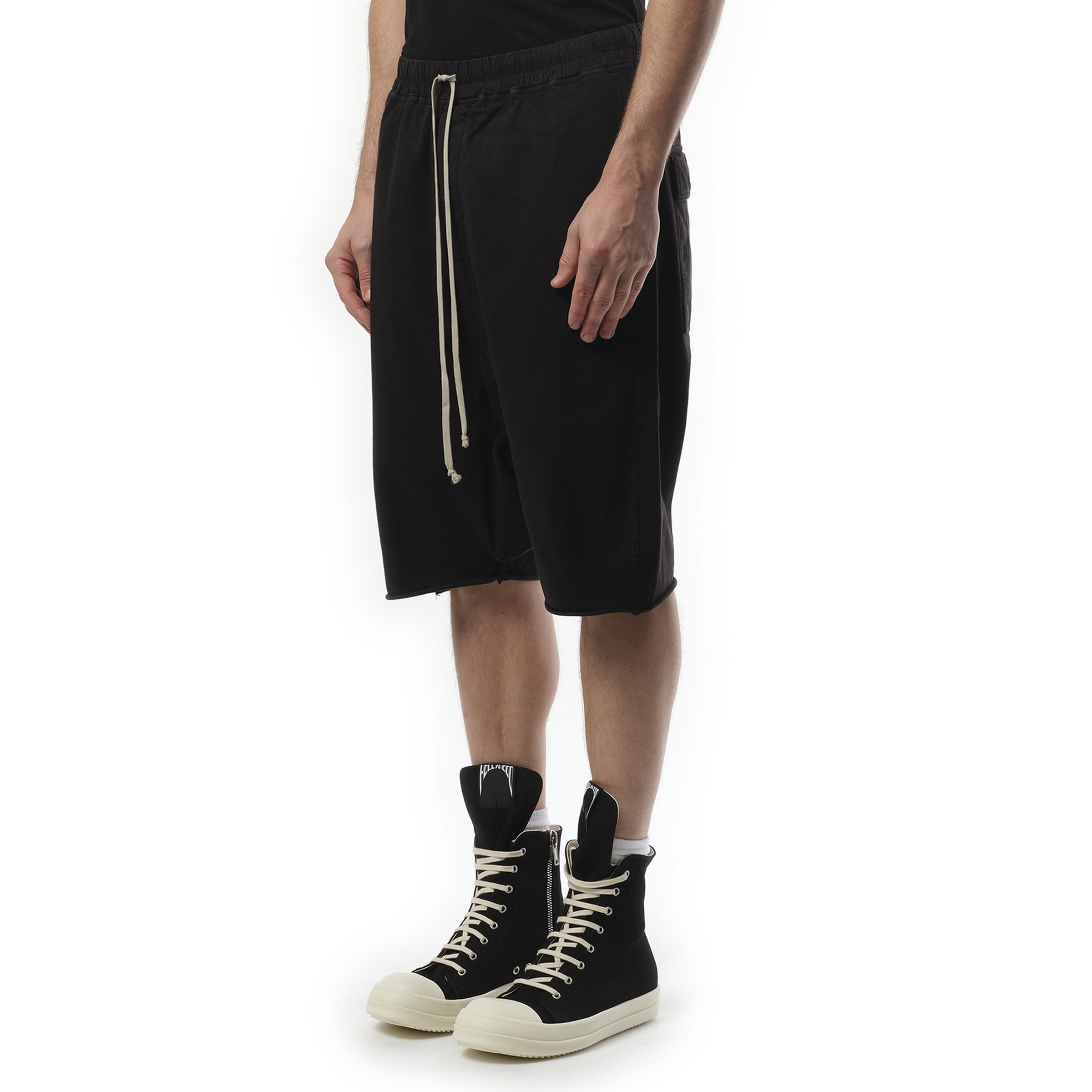 Drawstring Pods in Black - 5