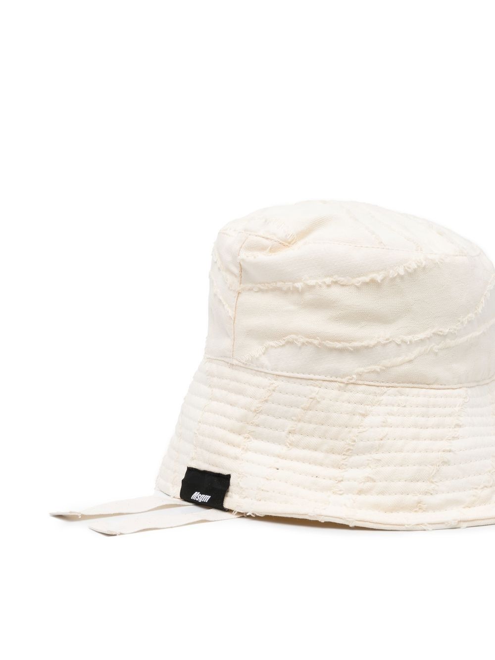 ripped-detail bucket hat - 2