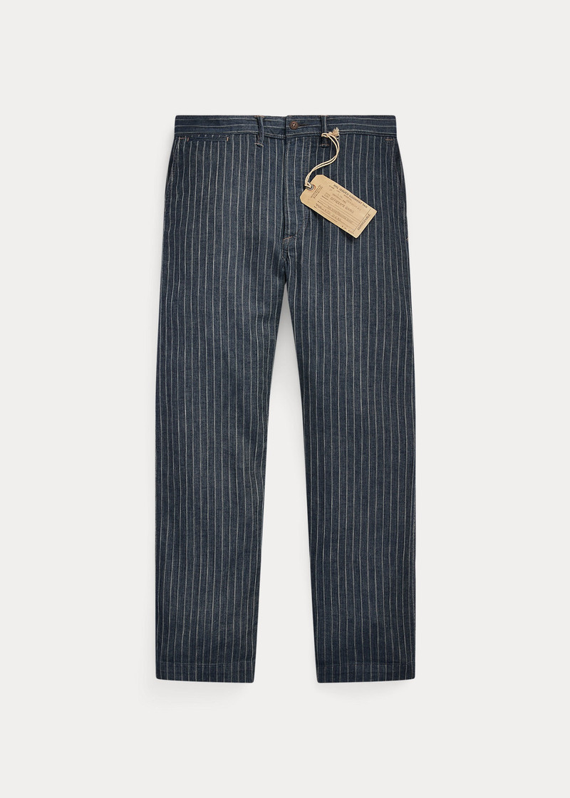 Striped Herringbone Officer’s Pant - 1