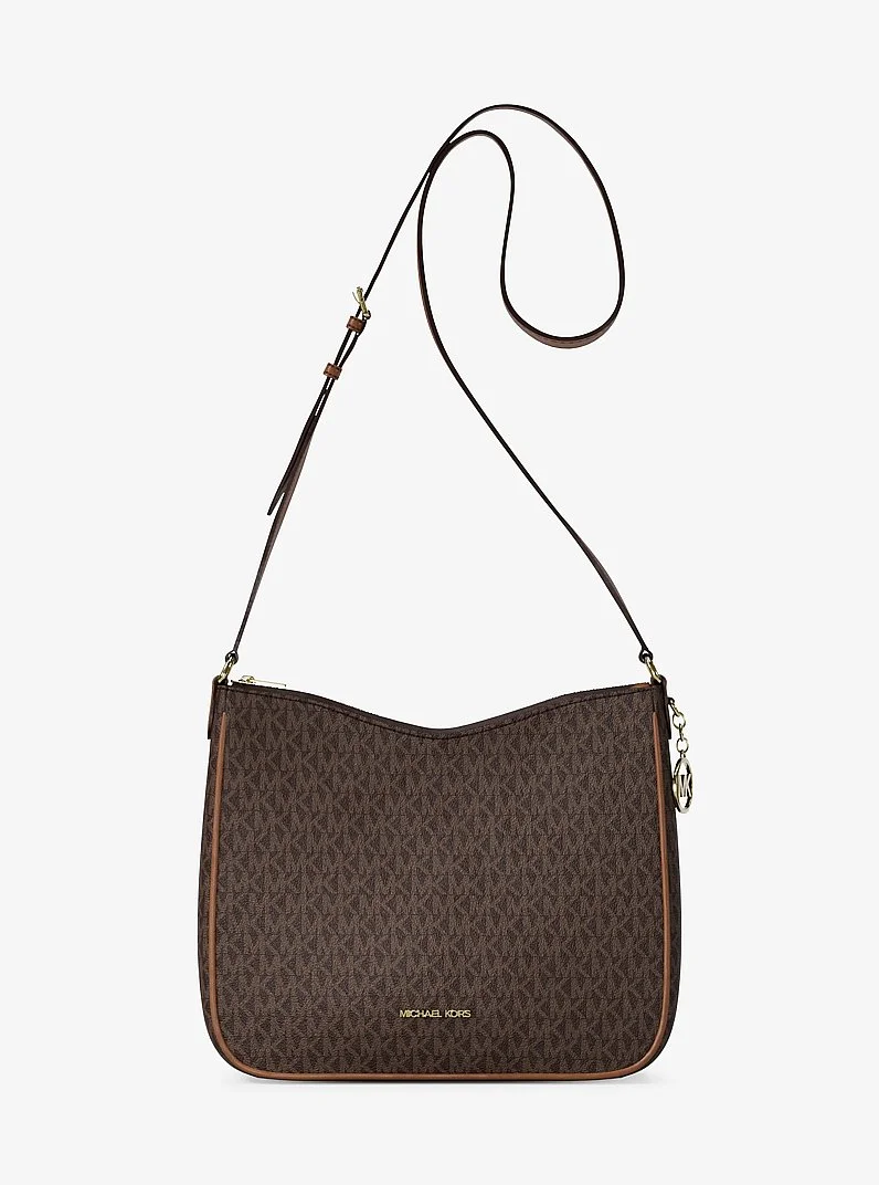 Nayla Medium Signature Logo Messenger Bag - 1