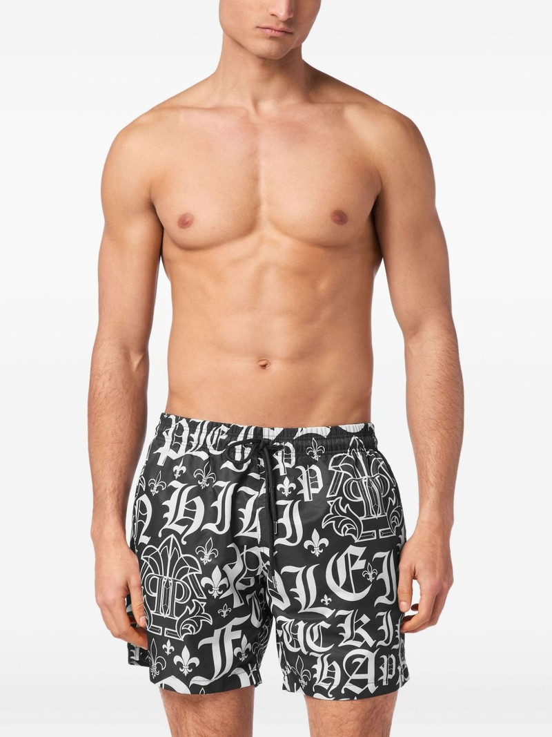 PHILIPP PLEIN Boxer swim shorts outlook
