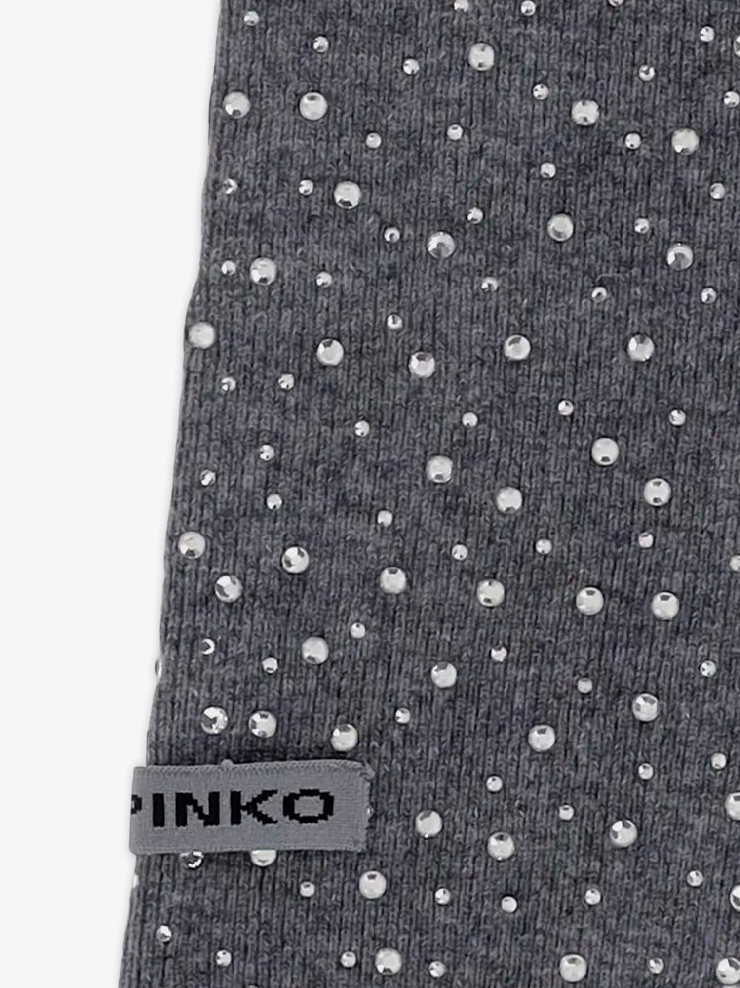 Svizzera Wool Scarf With Rhinestones - 2