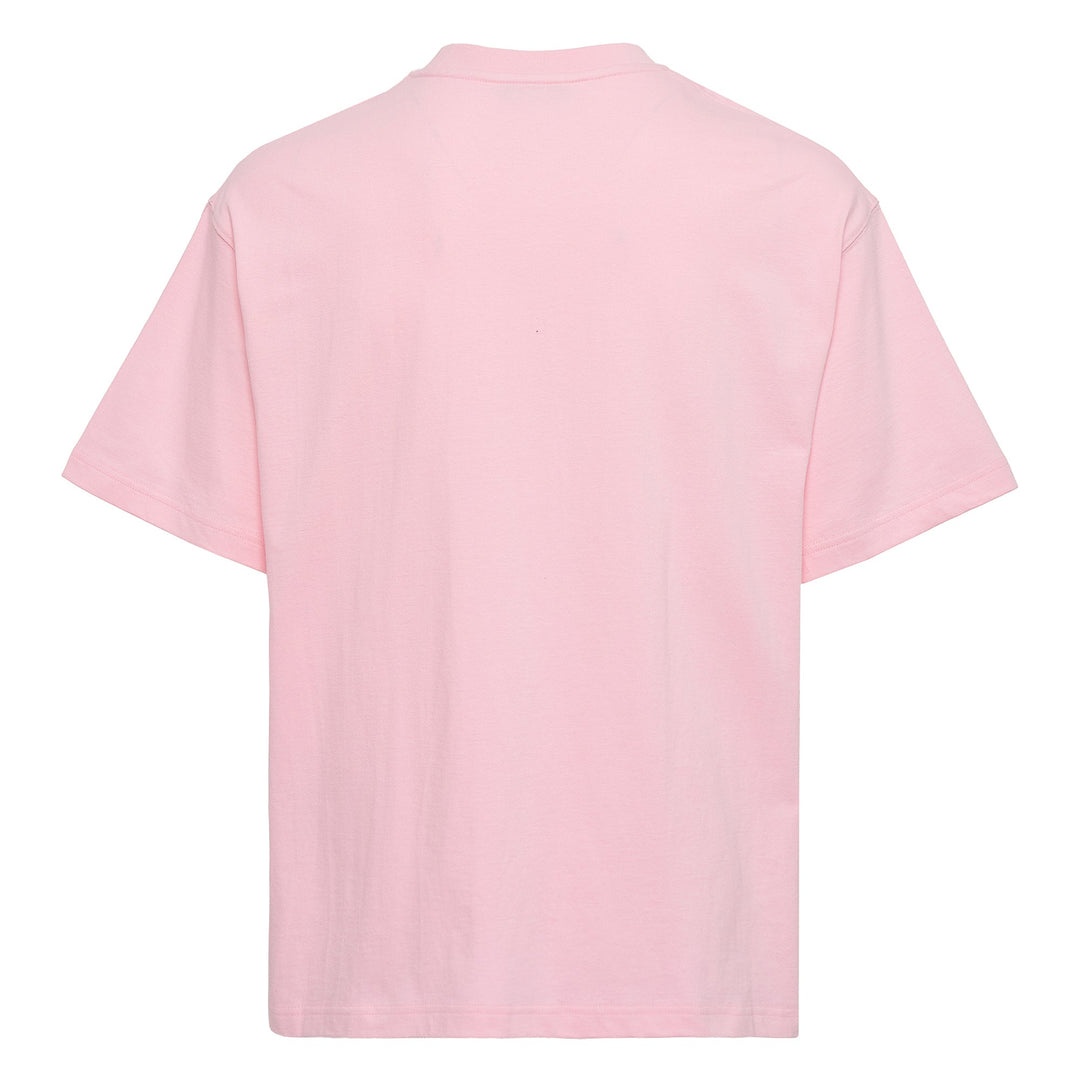 Pink Colorful Rhinestone Logo Tee - 2