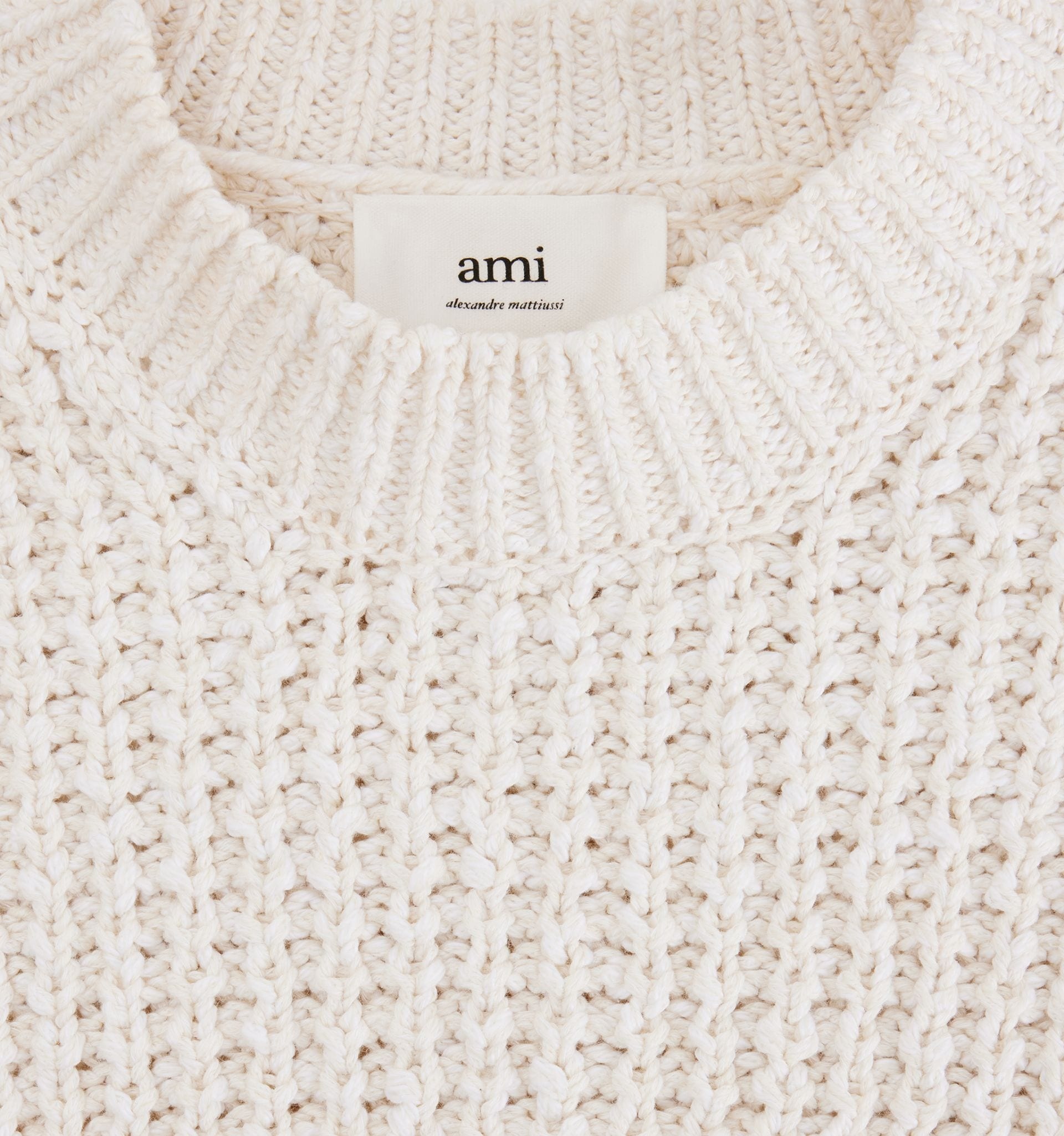 Waffle Knit Sweater - 5