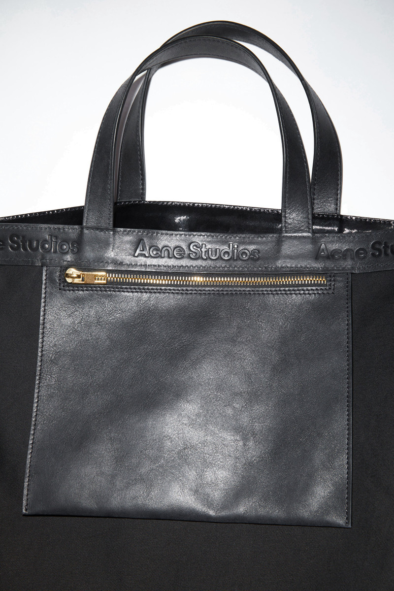 Shiny tote bag - Black 6