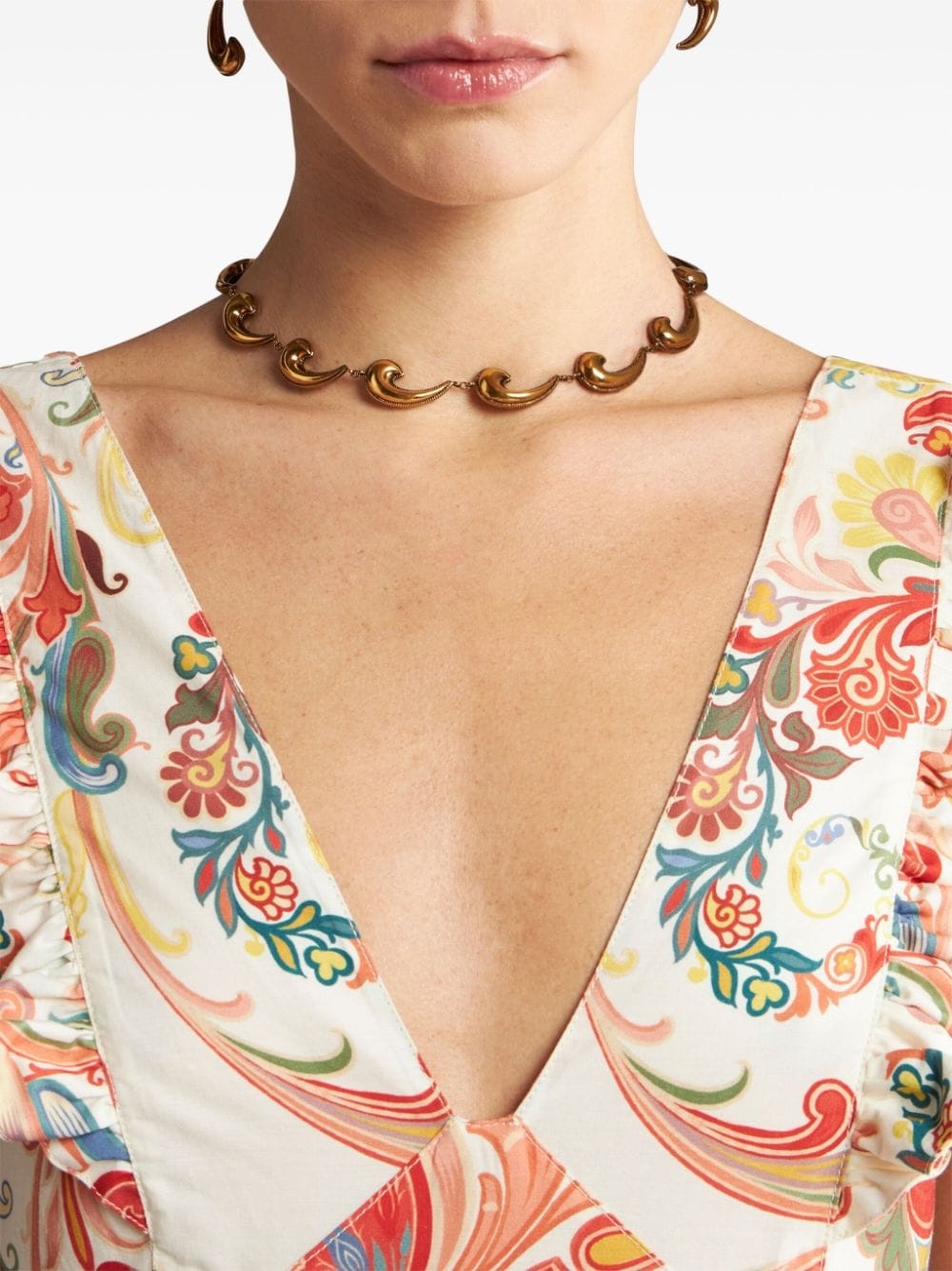 charm-detail necklace - 3