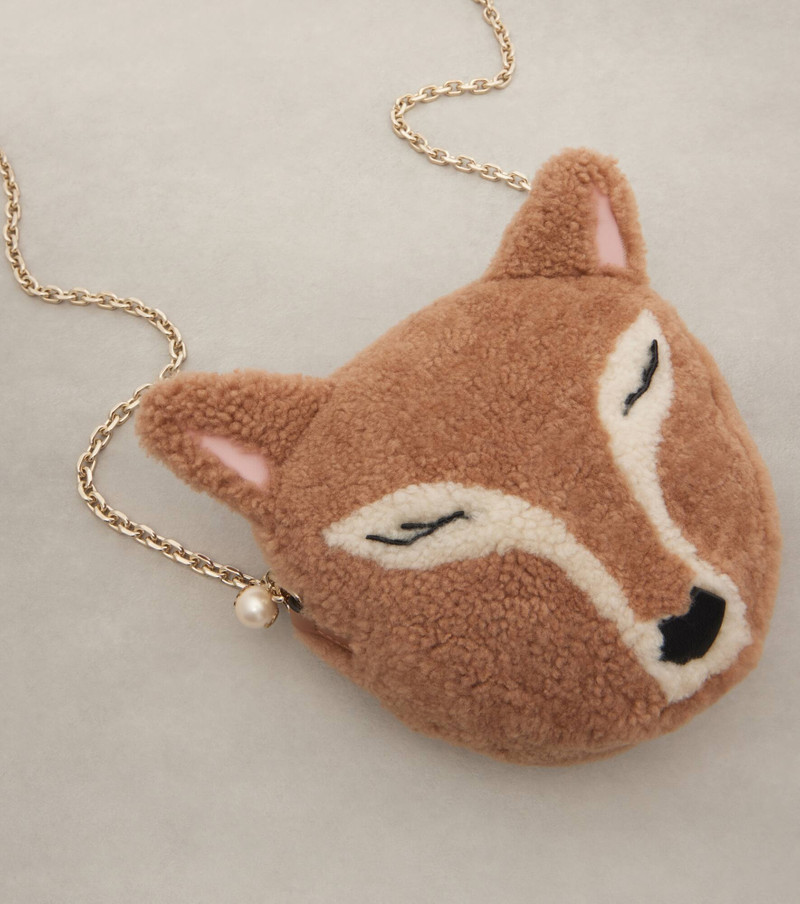Soft Fox Mini shearling shoulder bag 6