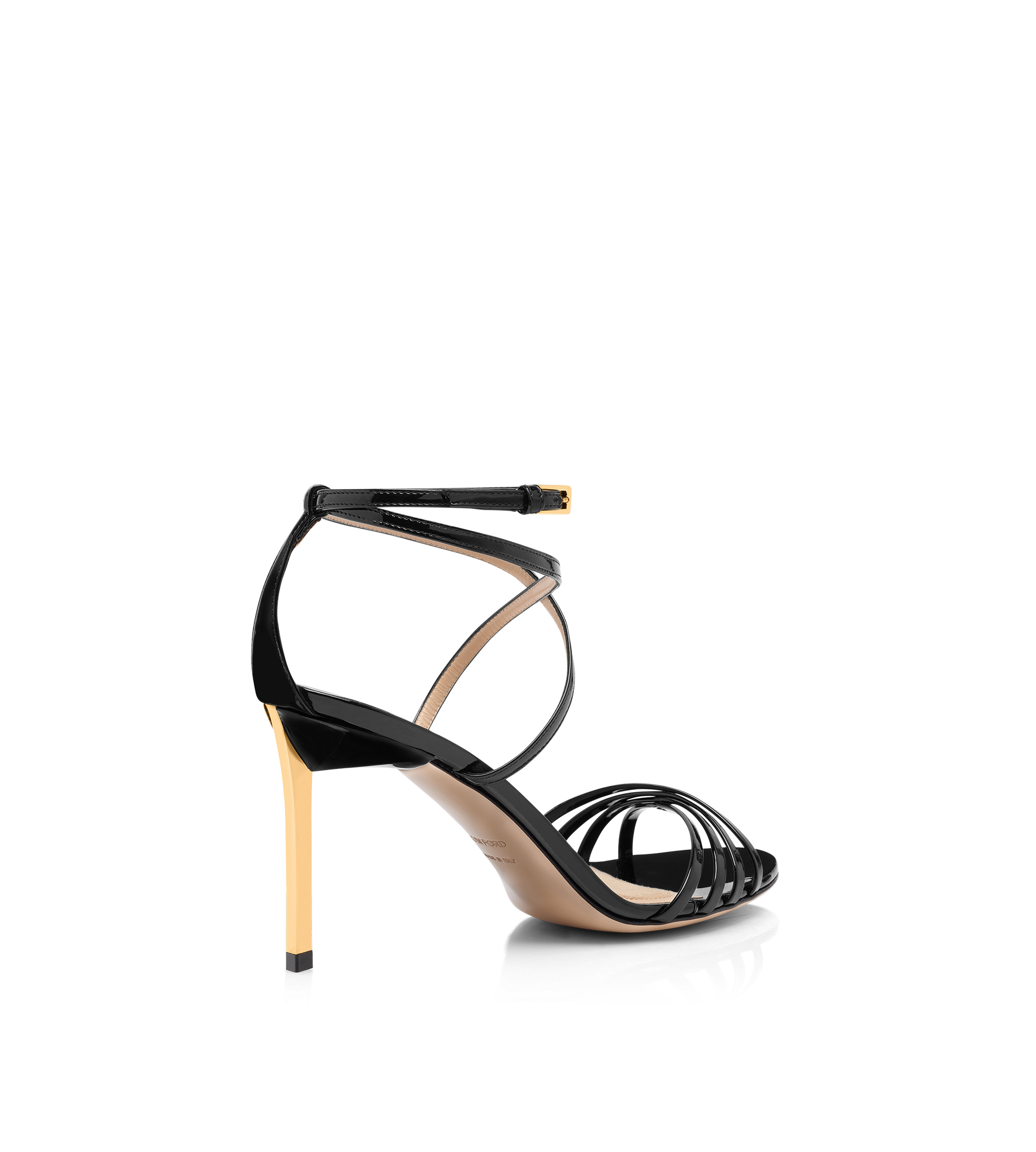 PATENT LEATHER IDA SANDAL - 3