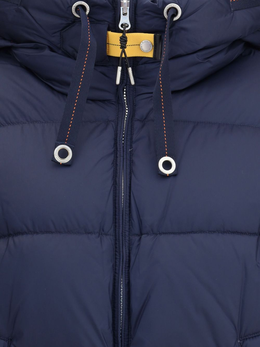 hooded quilted down jacket - 3