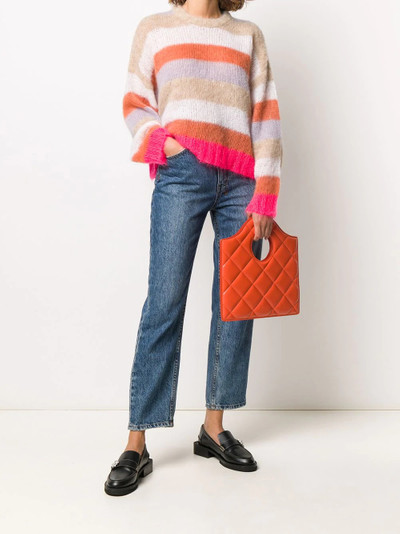 REDValentino striped jumper outlook