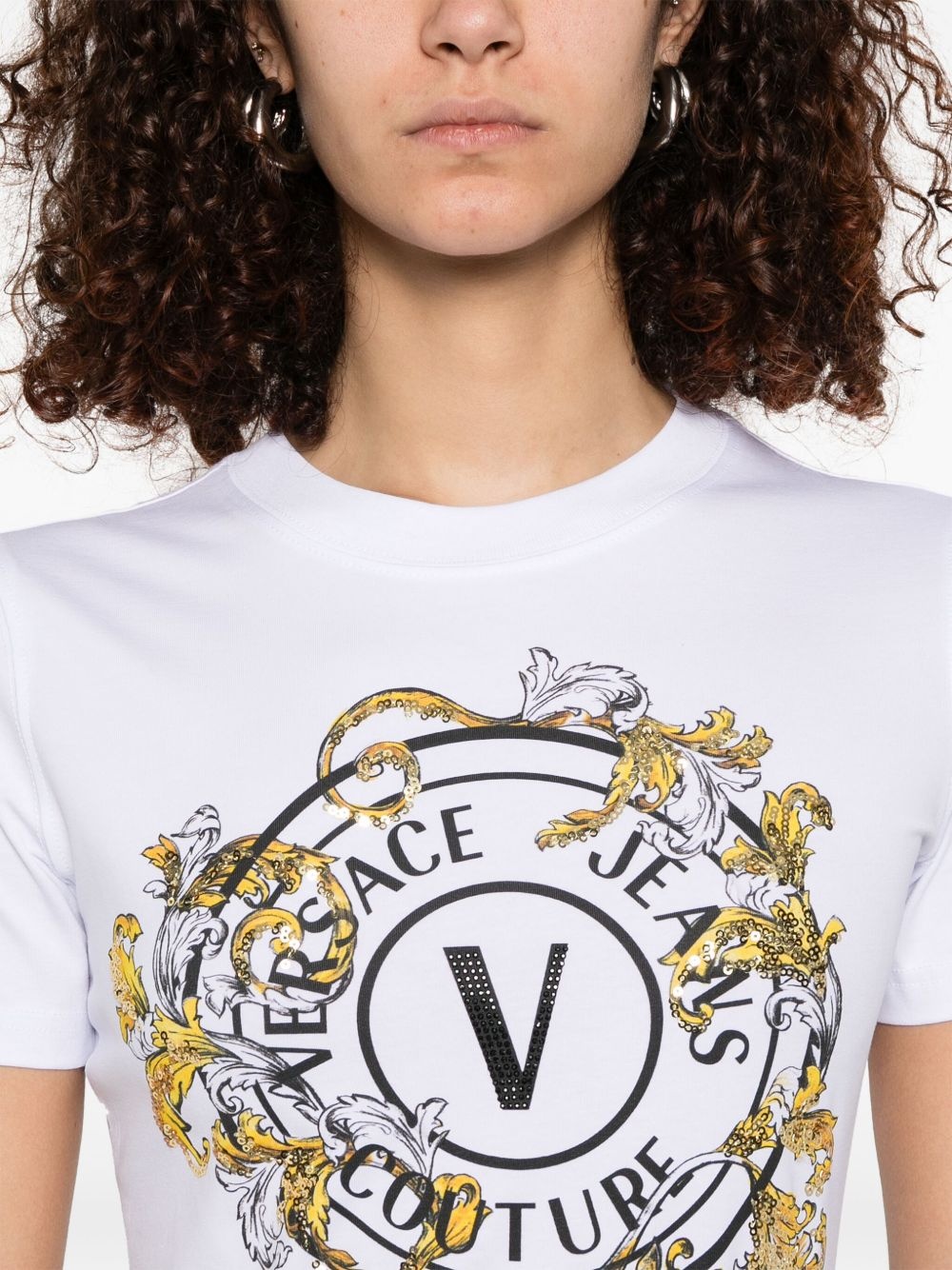 logo-print T-shirt - 5